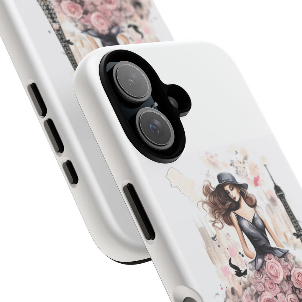 Parisian Rose Dress phone case | iPhone & Samsung slim protective case Printify