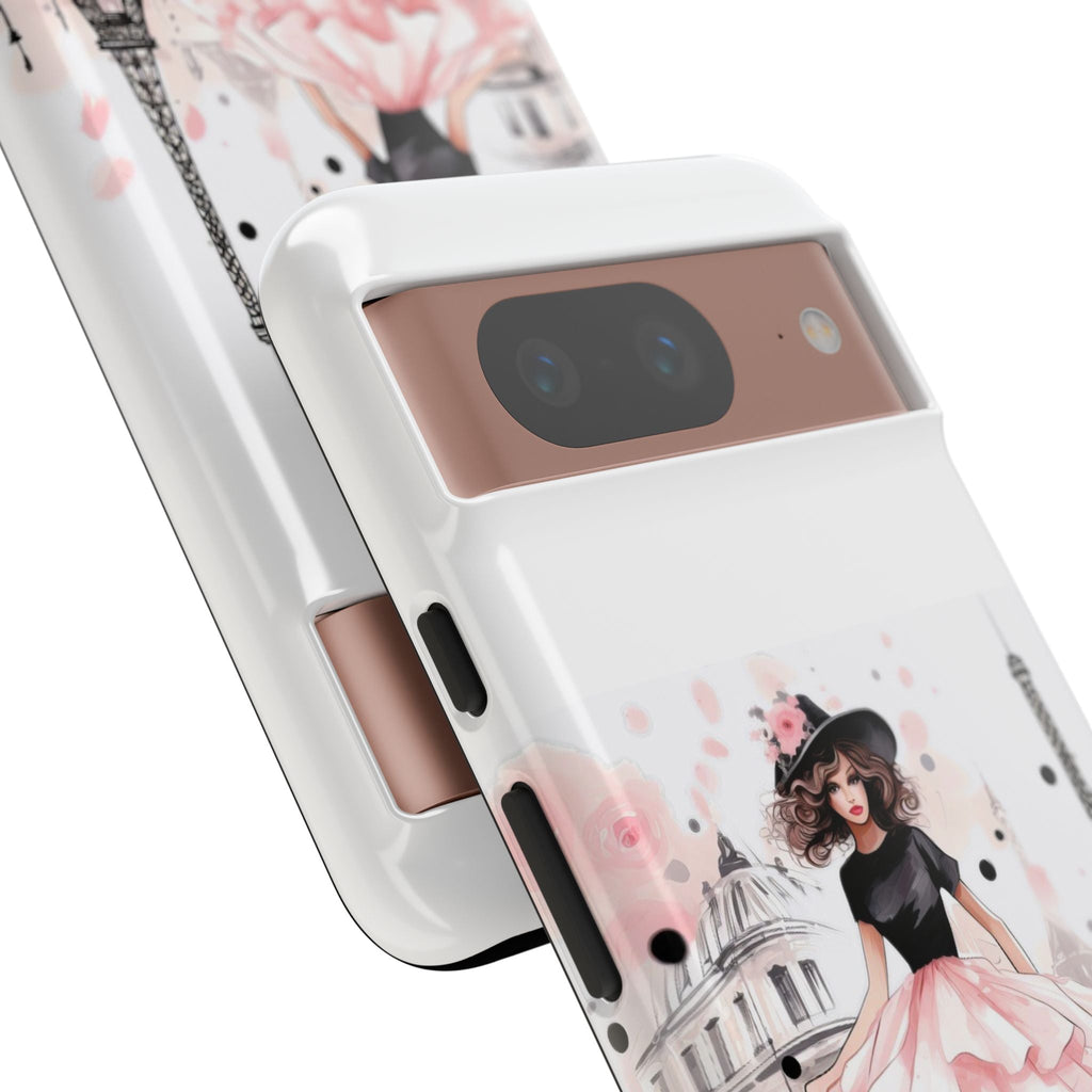 Paris Fashion Illustration Phone Case | Tough Case Printify