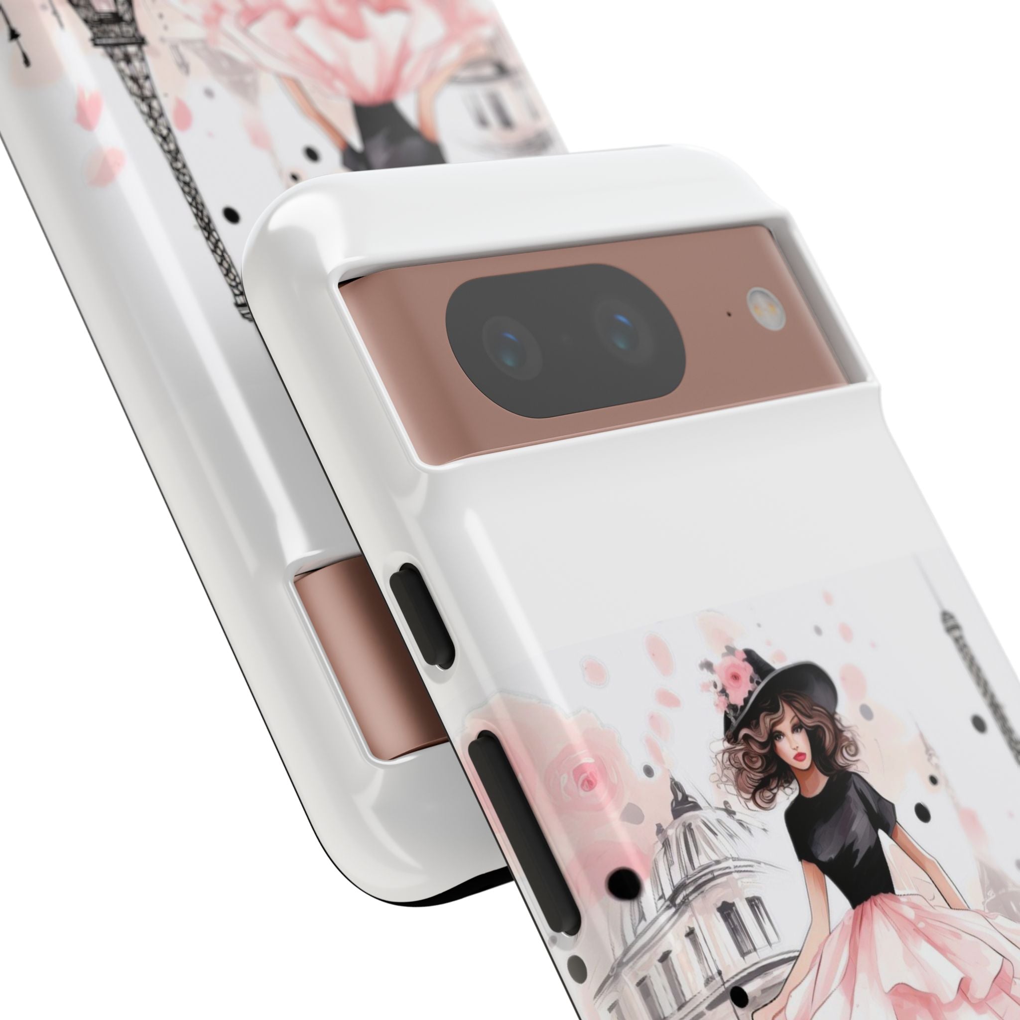Paris Fashion Illustration Phone Case | Tough Case Printify