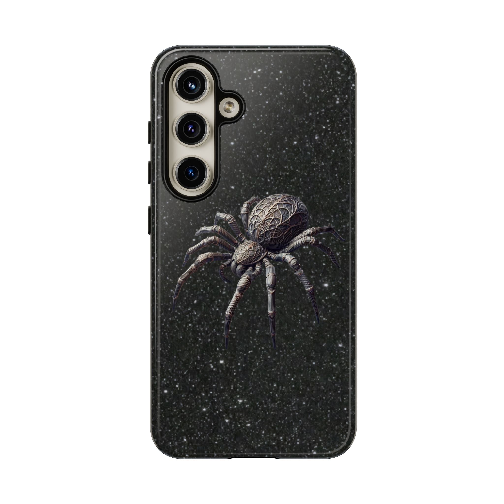 Spider Night Tough Phone Case — Dark Space Tarantula iPhone Cover Printify