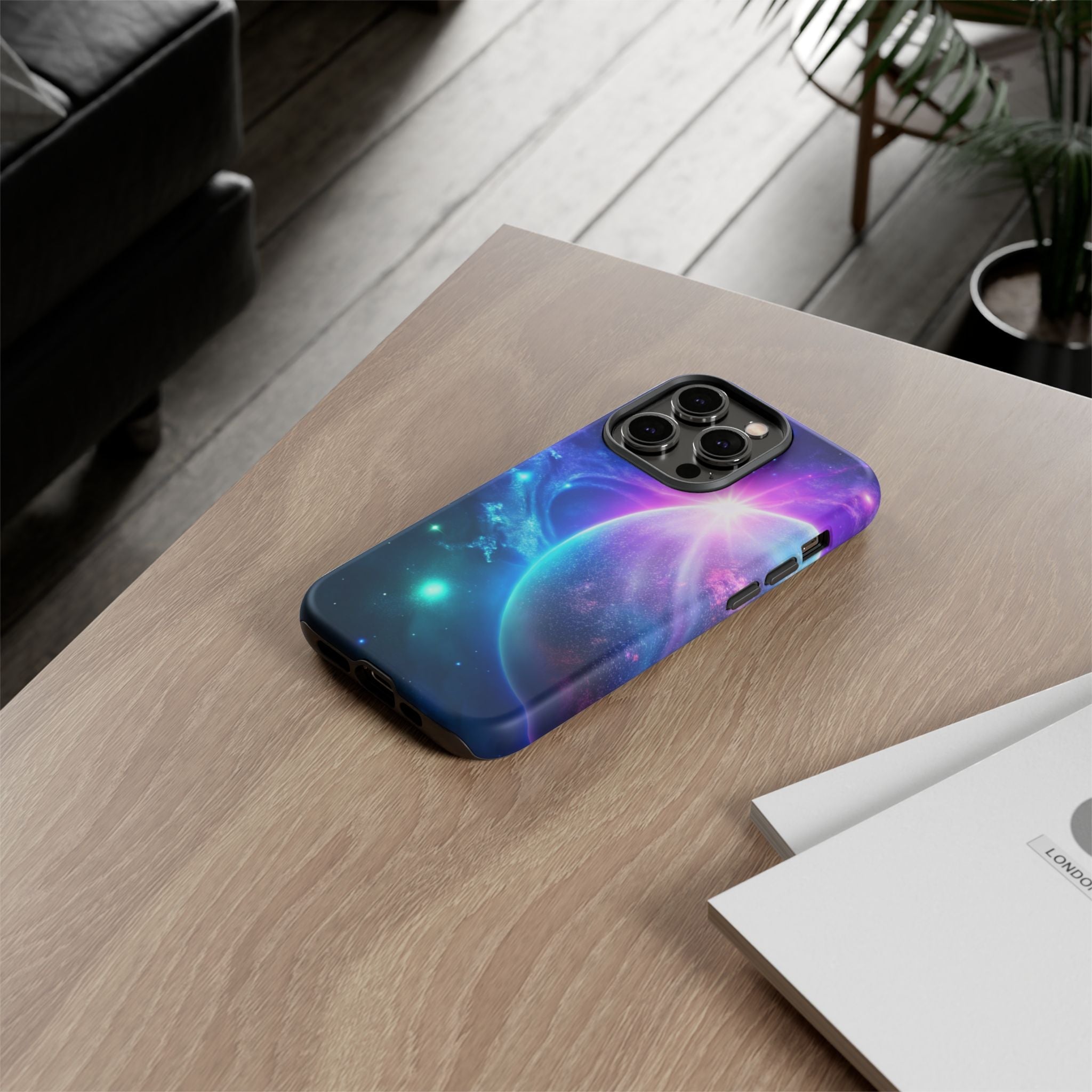 Galaxy Nebula Space Phone Case | Planet Sparkle Tough Case Printify
