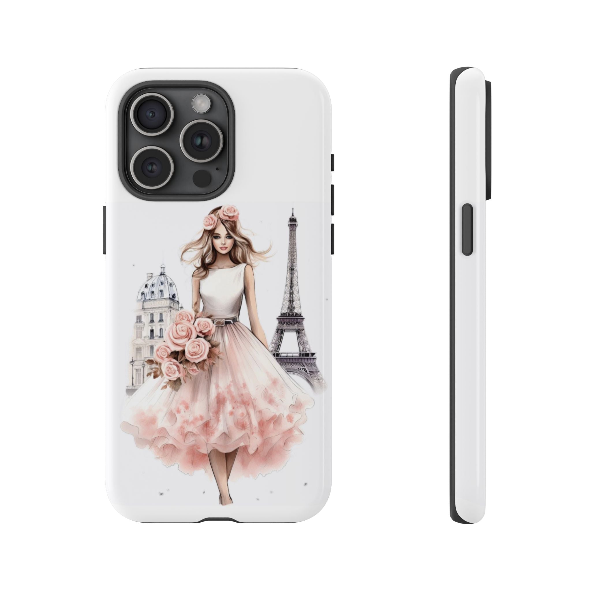 Parisian Ballerina Bouquet phone case | Tough Cases Printify