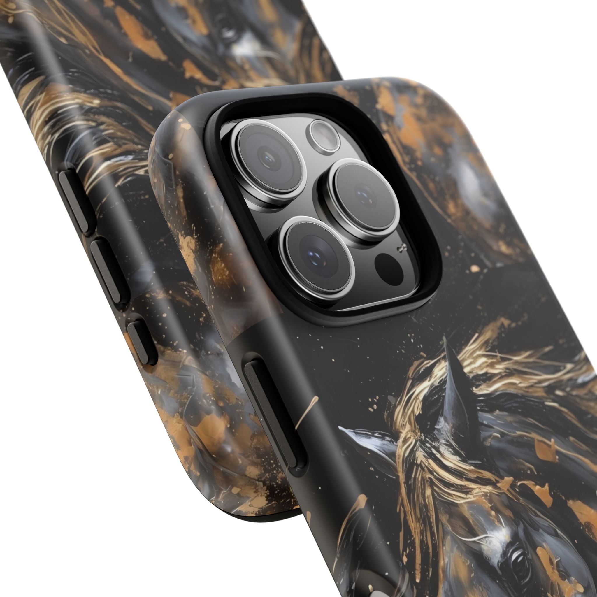 Golden Paint Horse Phone Case | Tough Case Printify