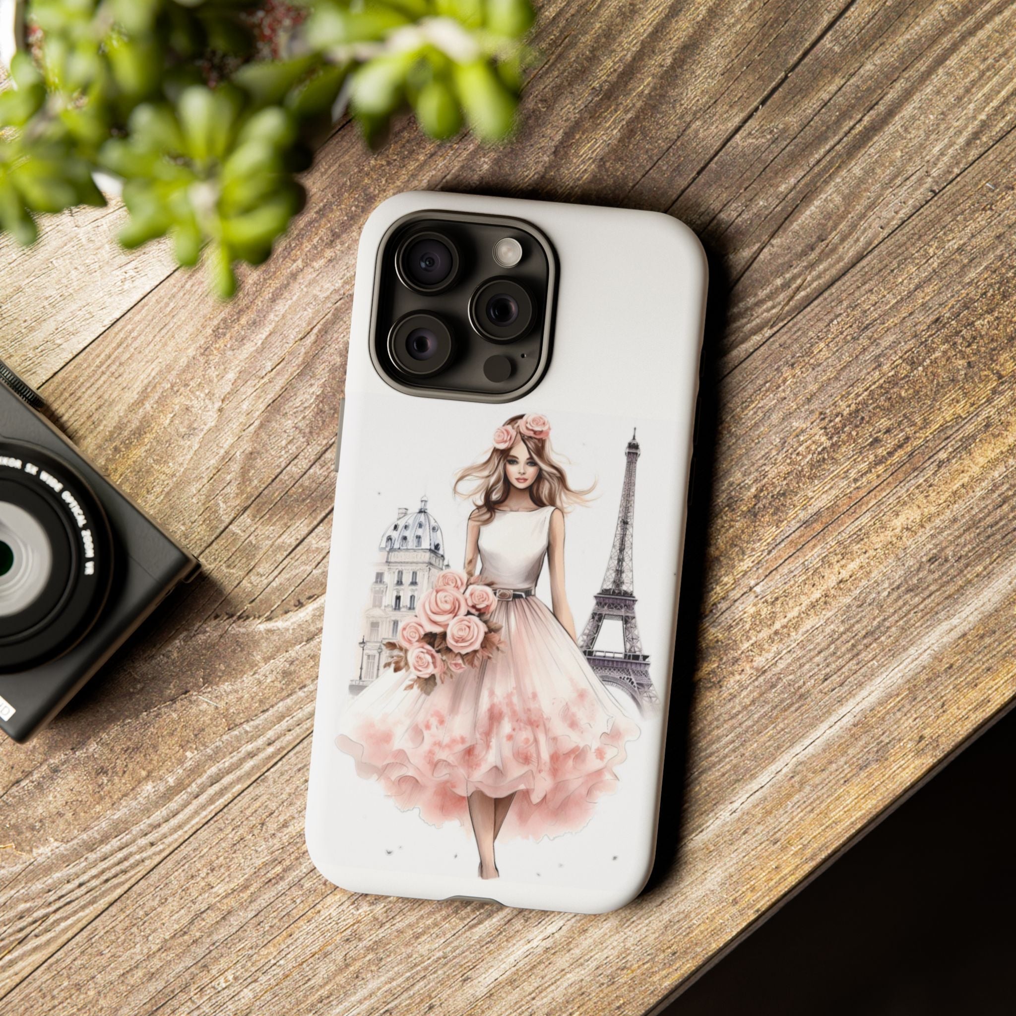 Parisian Ballerina Bouquet phone case | Tough Cases Printify