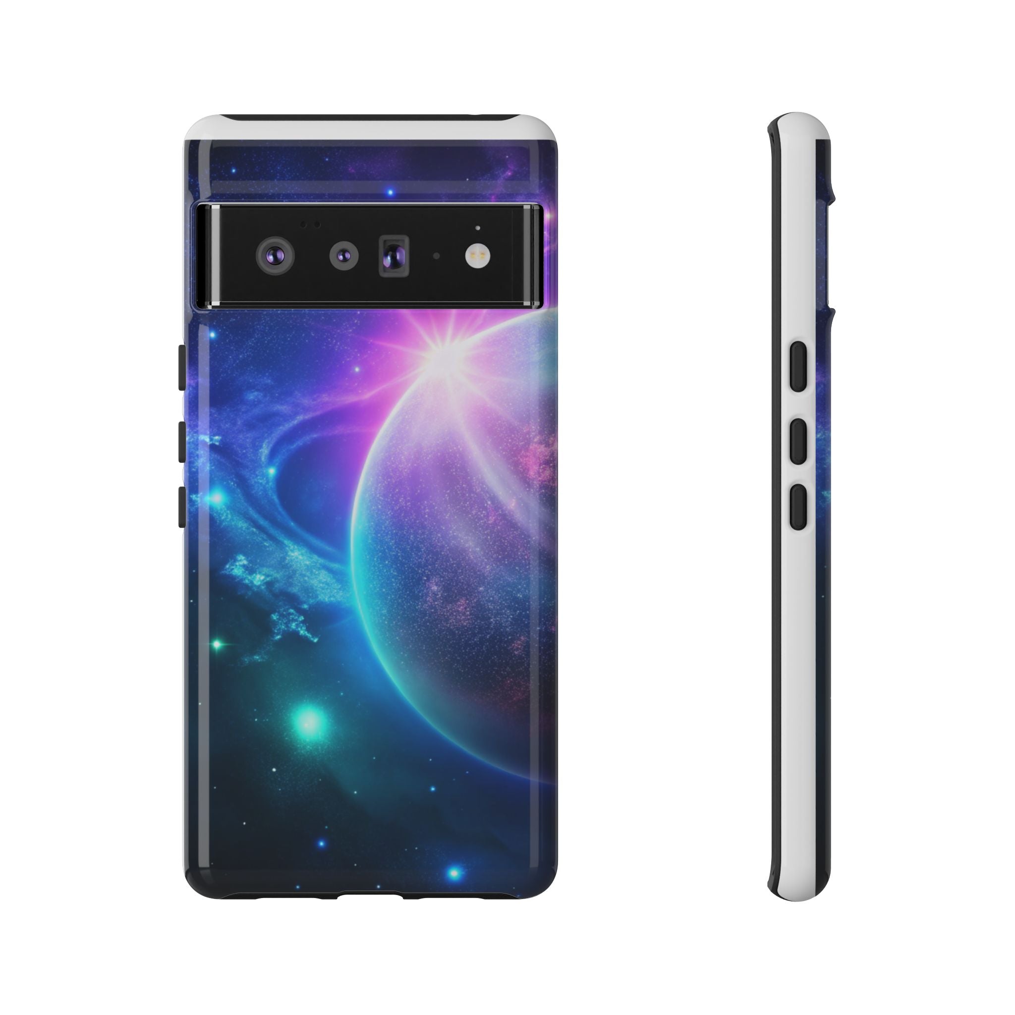 Galaxy Nebula Space Phone Case | Planet Sparkle Tough Case Printify