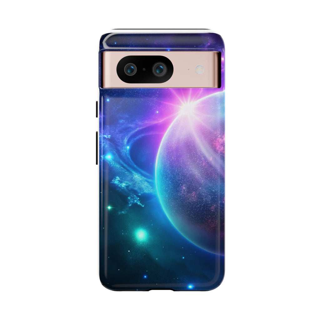 Galaxy Nebula Space Phone Case | Planet Sparkle Tough Case Printify