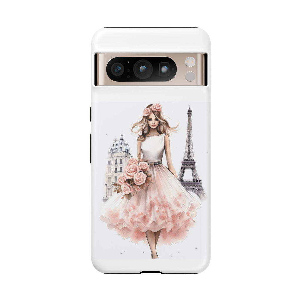 Parisian Ballerina Bouquet phone case | Tough Cases Printify