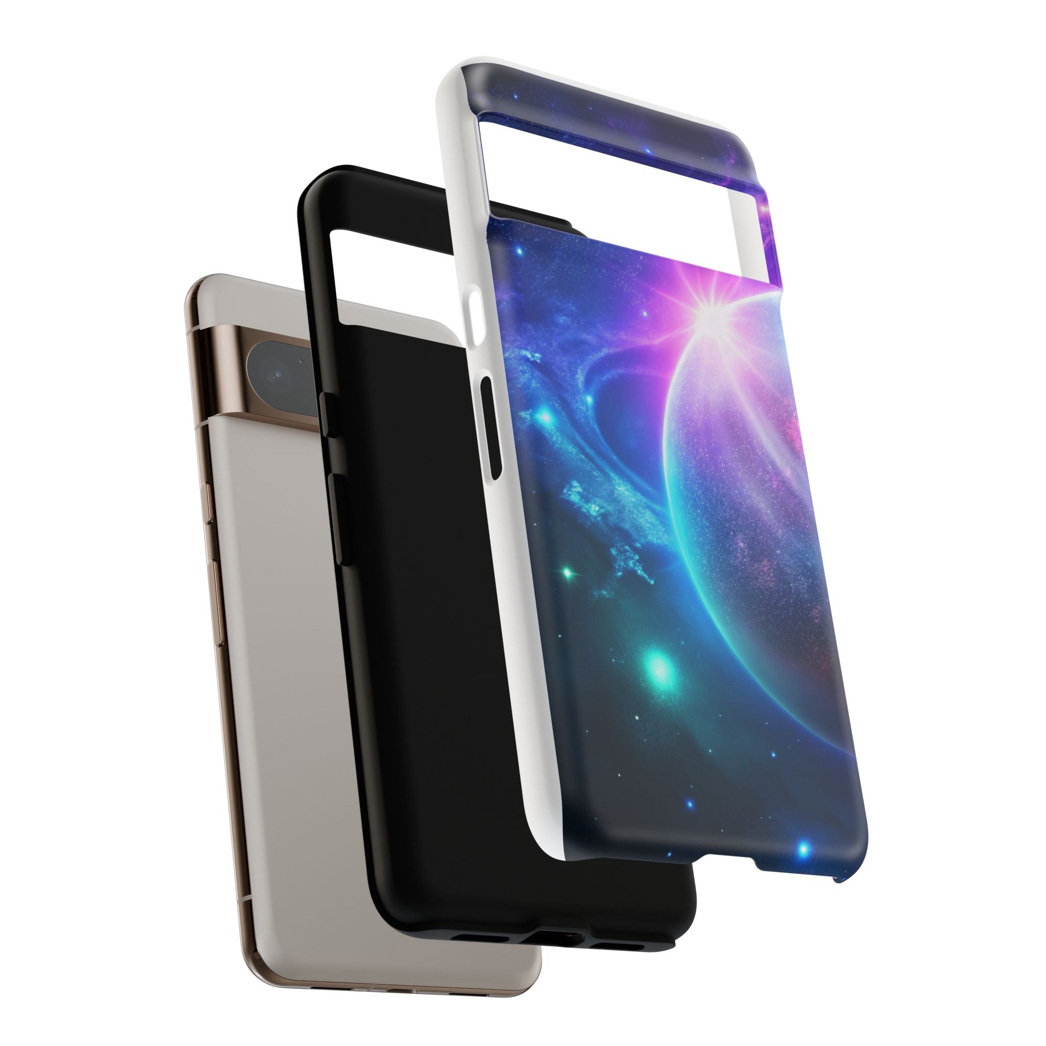 Galaxy Nebula Space Phone Case | Planet Sparkle Tough Case Printify