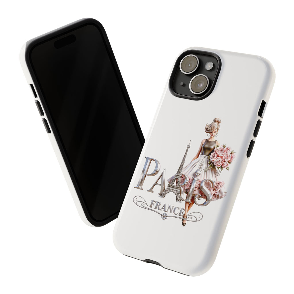 Phone Case | Eiffel Tower Floral Fashion Design Printify