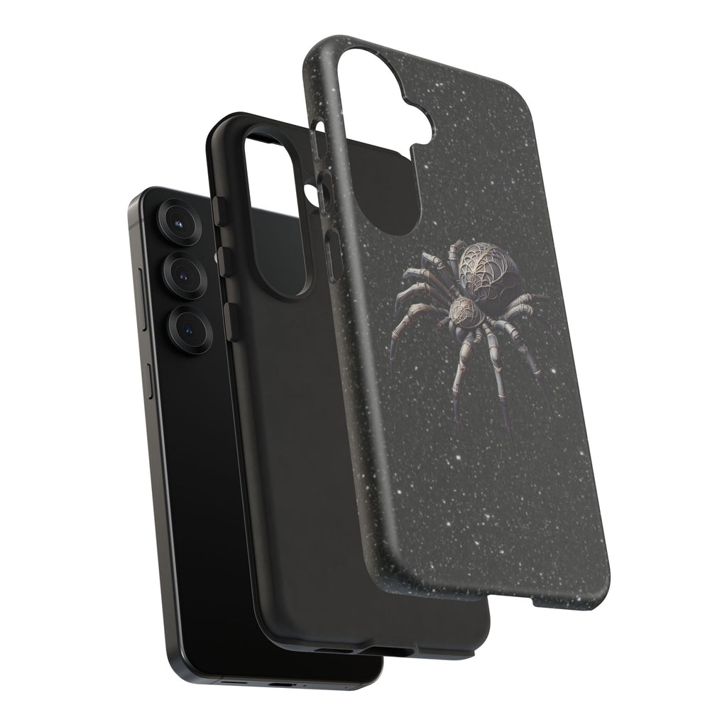 Spider Night Tough Phone Case — Dark Space Tarantula iPhone Cover Printify