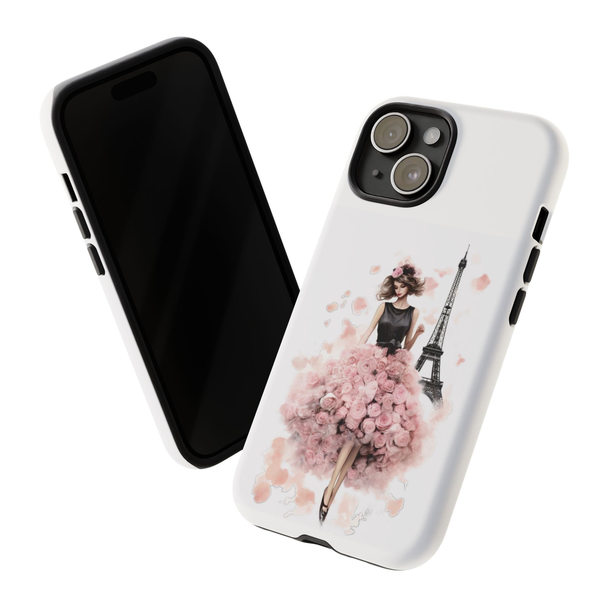 Paris Fashion Girl Phone Case | Tough Case Printify