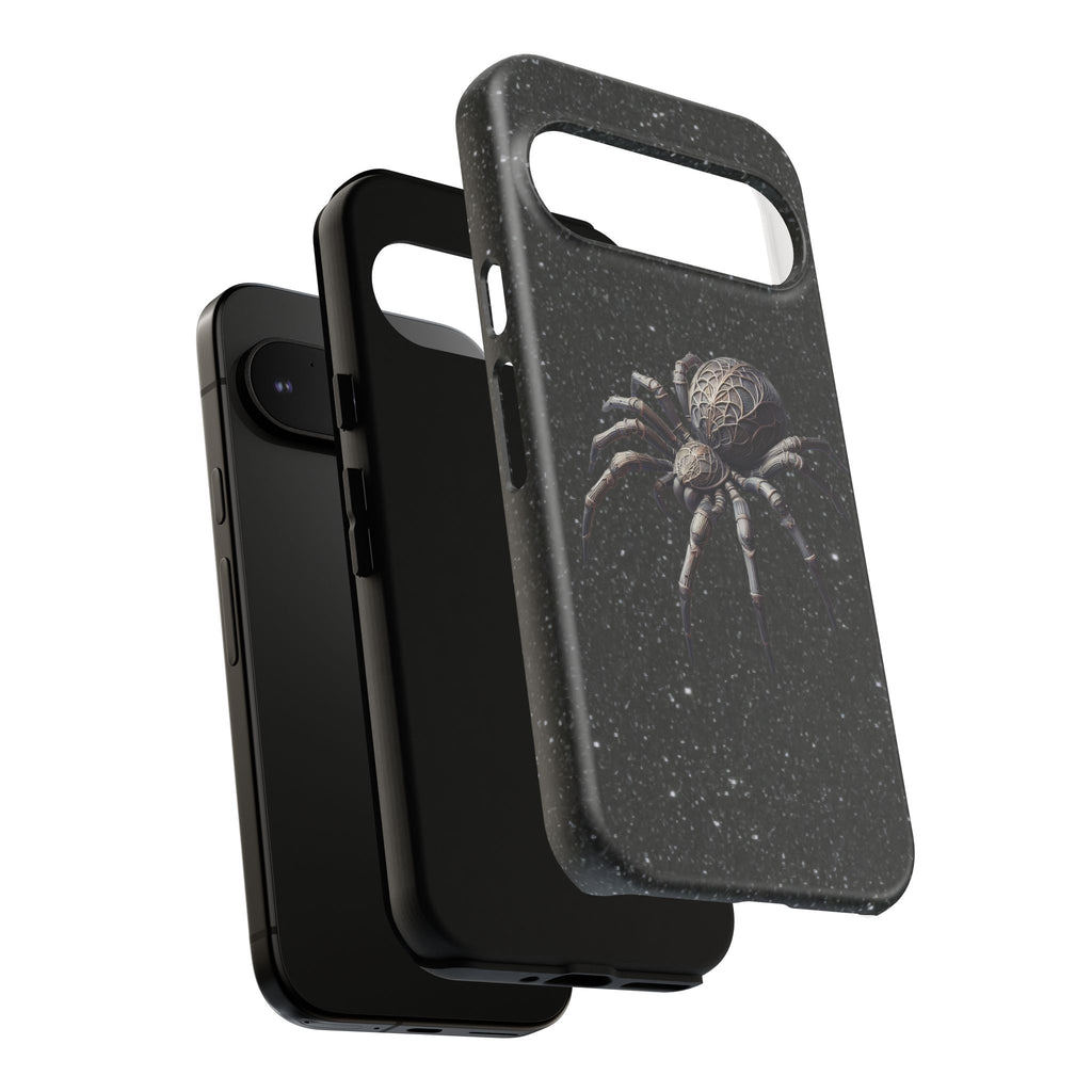 Spider Night Tough Phone Case — Dark Space Tarantula iPhone Cover Printify