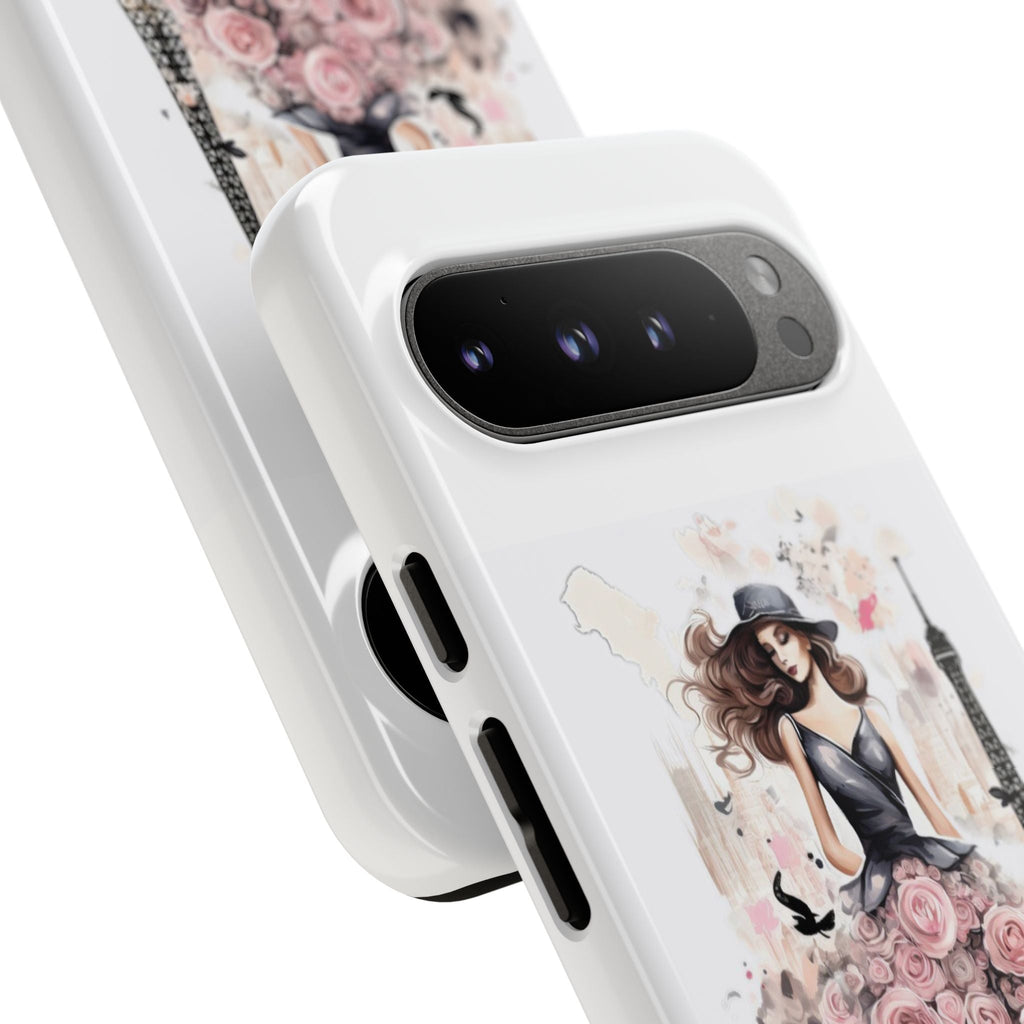 Parisian Rose Dress phone case | iPhone & Samsung slim protective case Printify