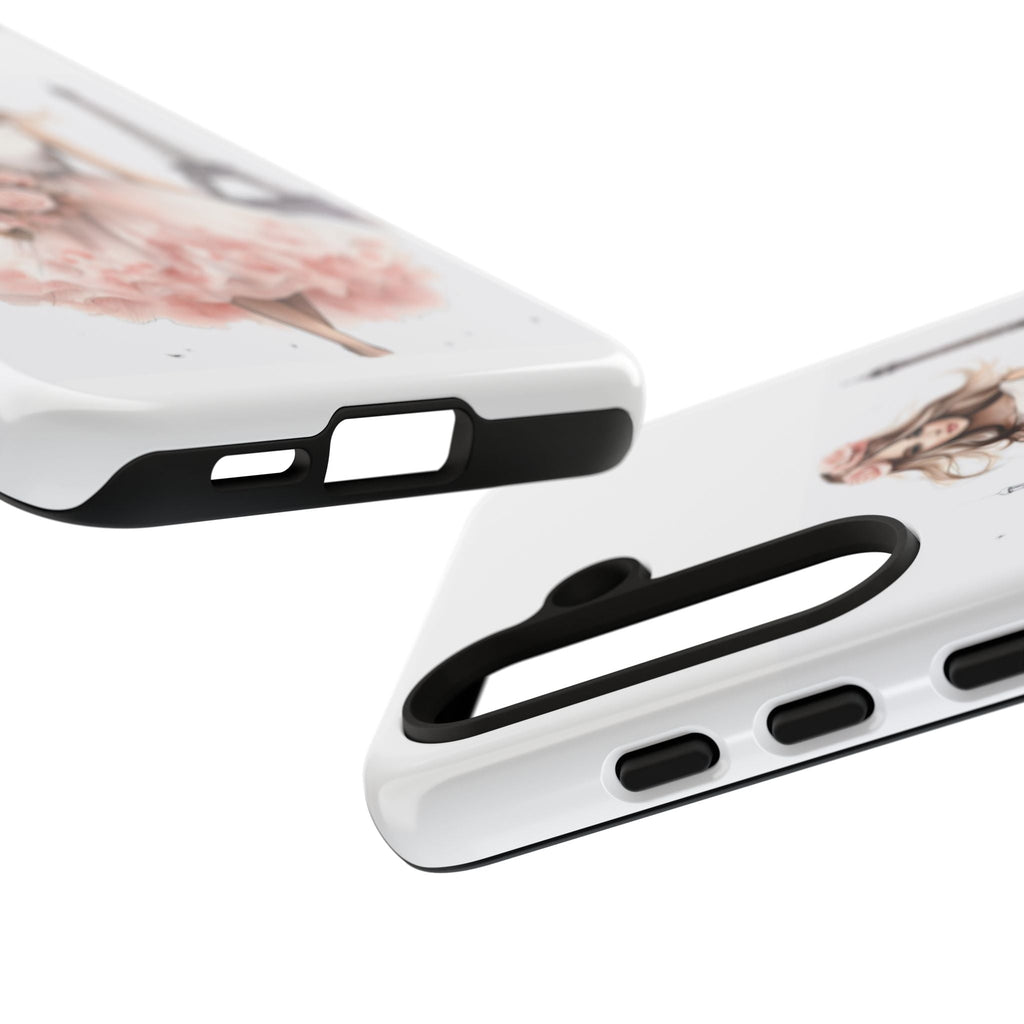 Parisian Ballerina Bouquet phone case | Tough Cases Printify