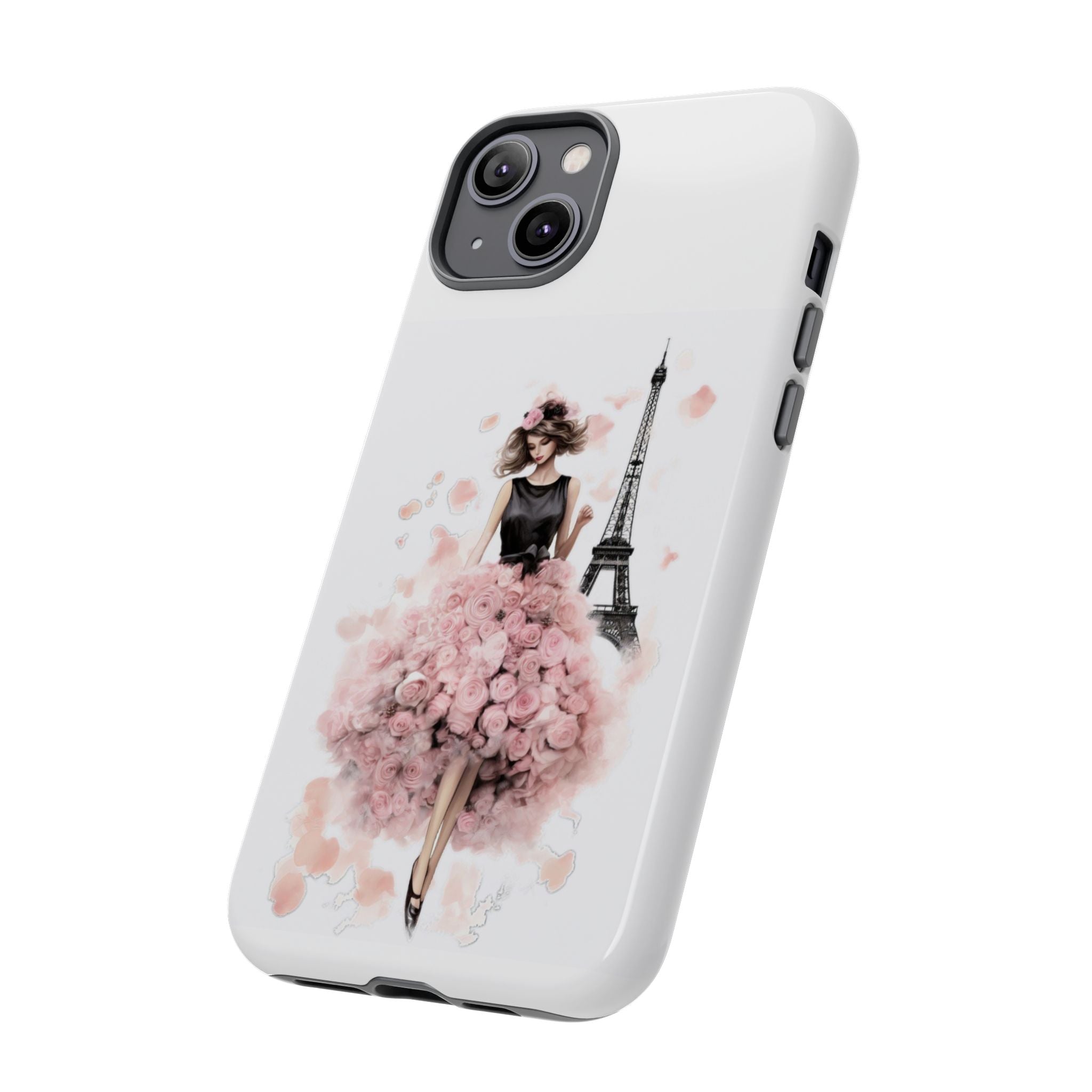 Paris Fashion Girl Phone Case | Tough Case Printify