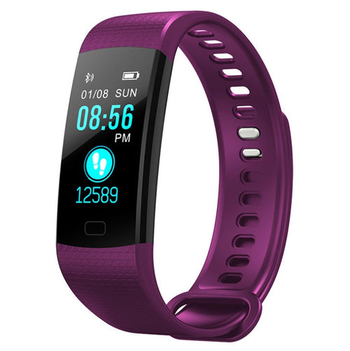 Smart Band Watch - Color Screen Bracelet Heart Rate Activity Fitness