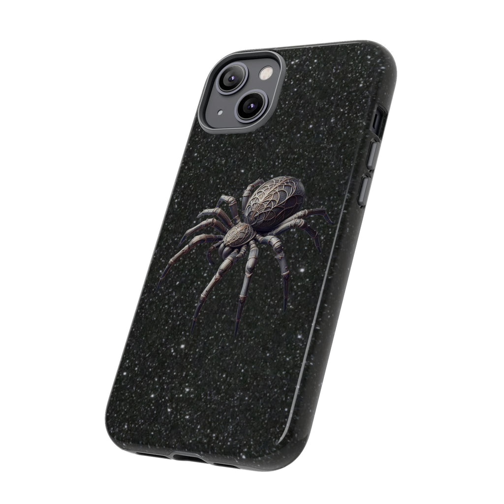 Spider Night Tough Phone Case — Dark Space Tarantula iPhone Cover Printify