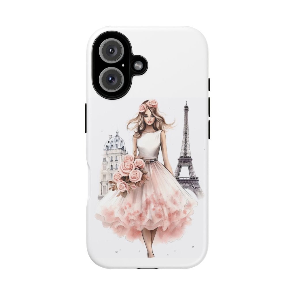 Parisian Ballerina Bouquet phone case | Tough Cases Printify