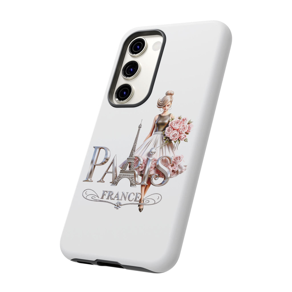 Phone Case | Eiffel Tower Floral Fashion Design Printify