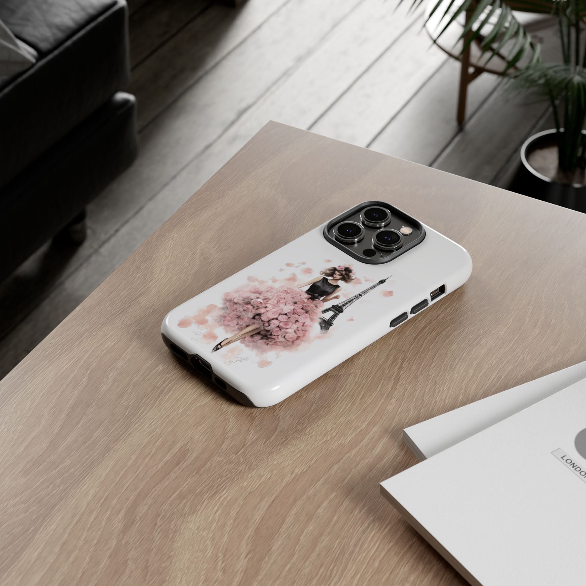 Paris Fashion Girl Phone Case | Tough Case Printify