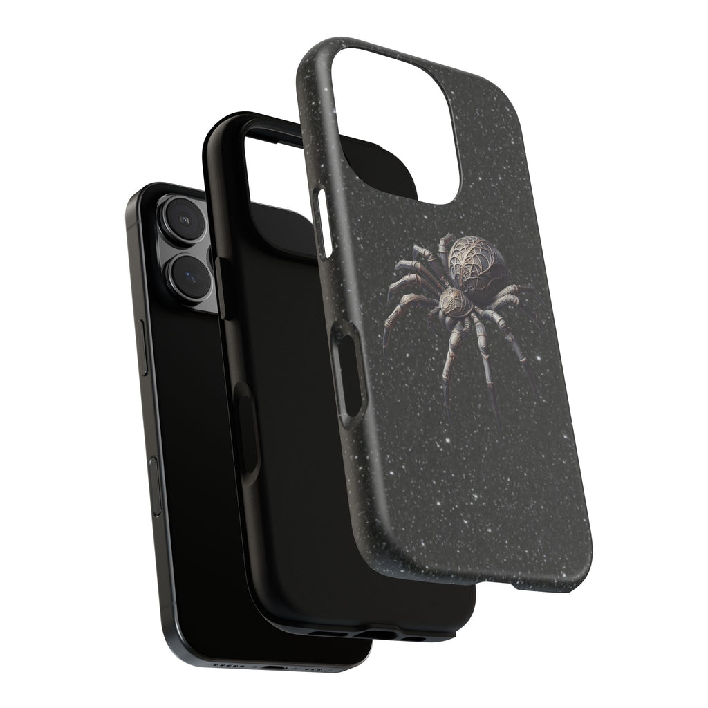 Spider Night Tough Phone Case — Dark Space Tarantula iPhone Cover Printify