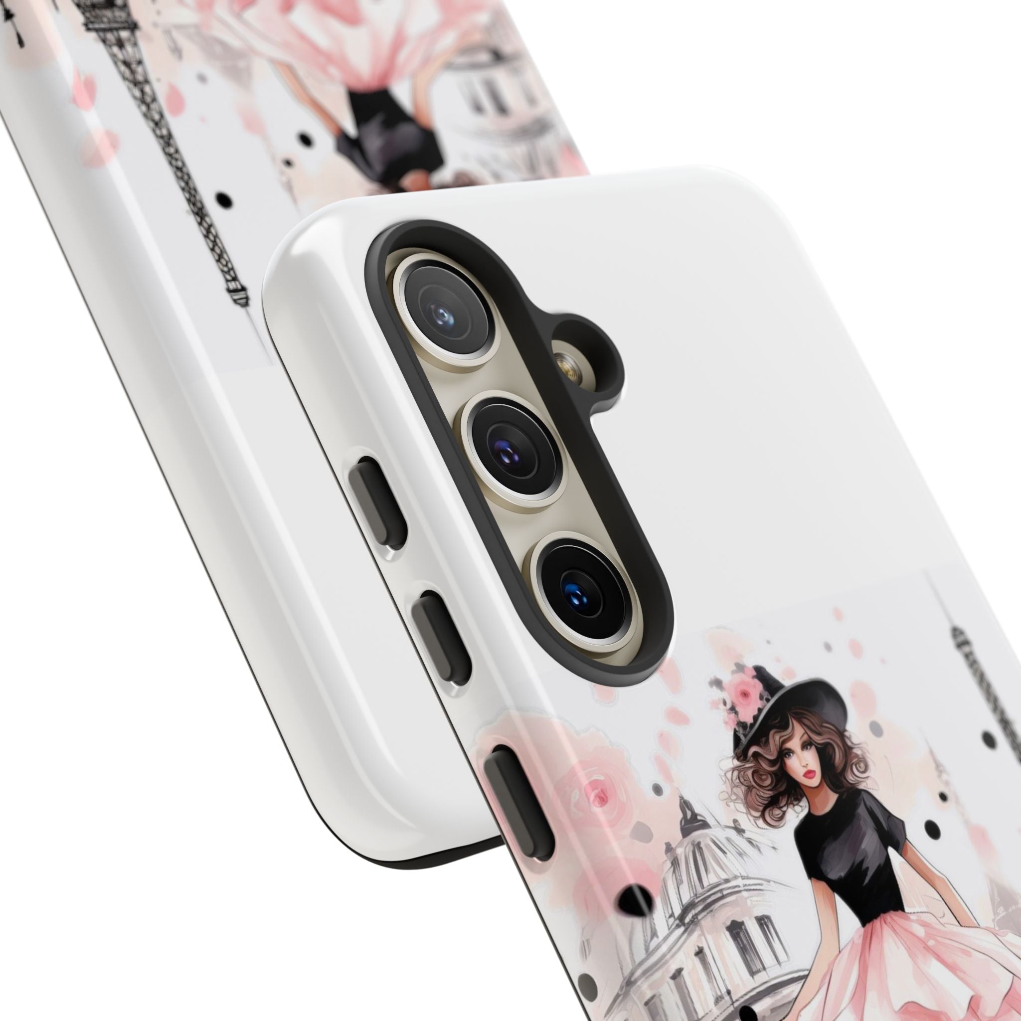 Paris Fashion Illustration Phone Case | Tough Case Printify