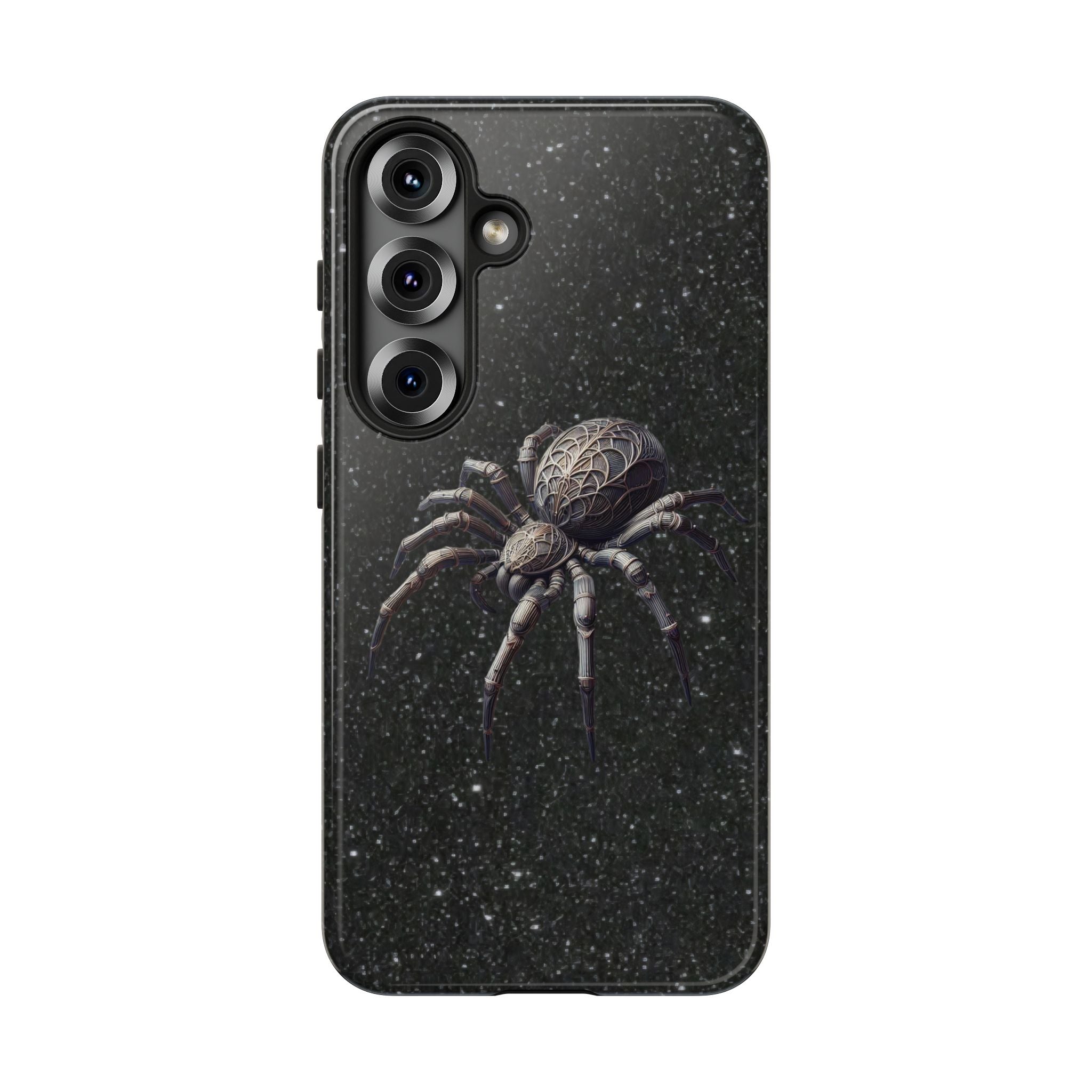 Spider Night Tough Phone Case — Dark Space Tarantula iPhone Cover Printify