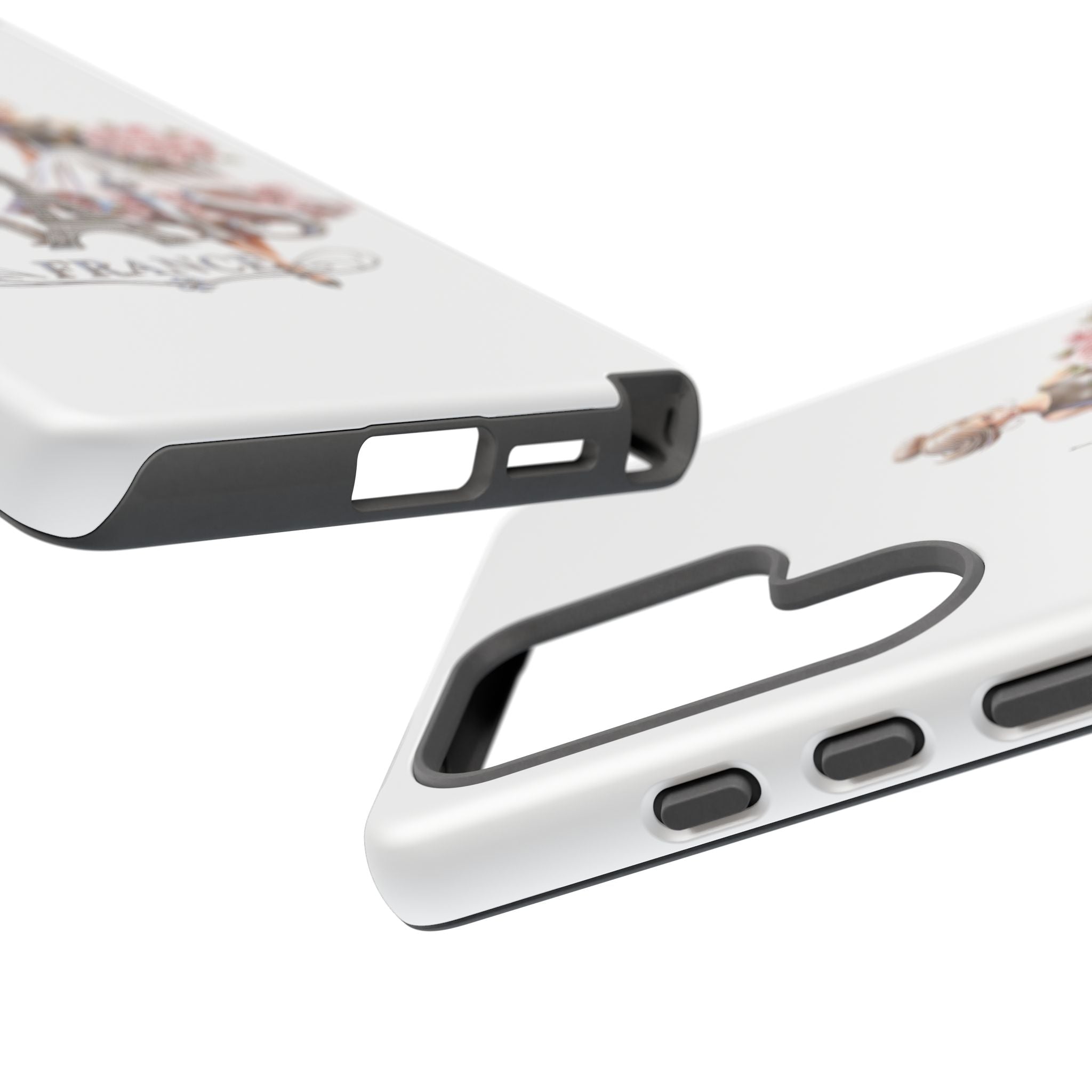 Phone Case | Eiffel Tower Floral Fashion Design Printify