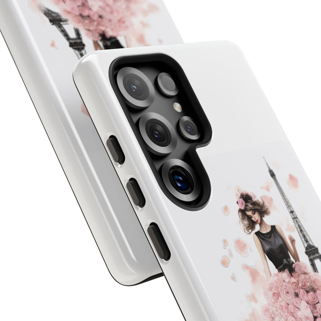 Paris Fashion Girl Phone Case | Tough Case Printify