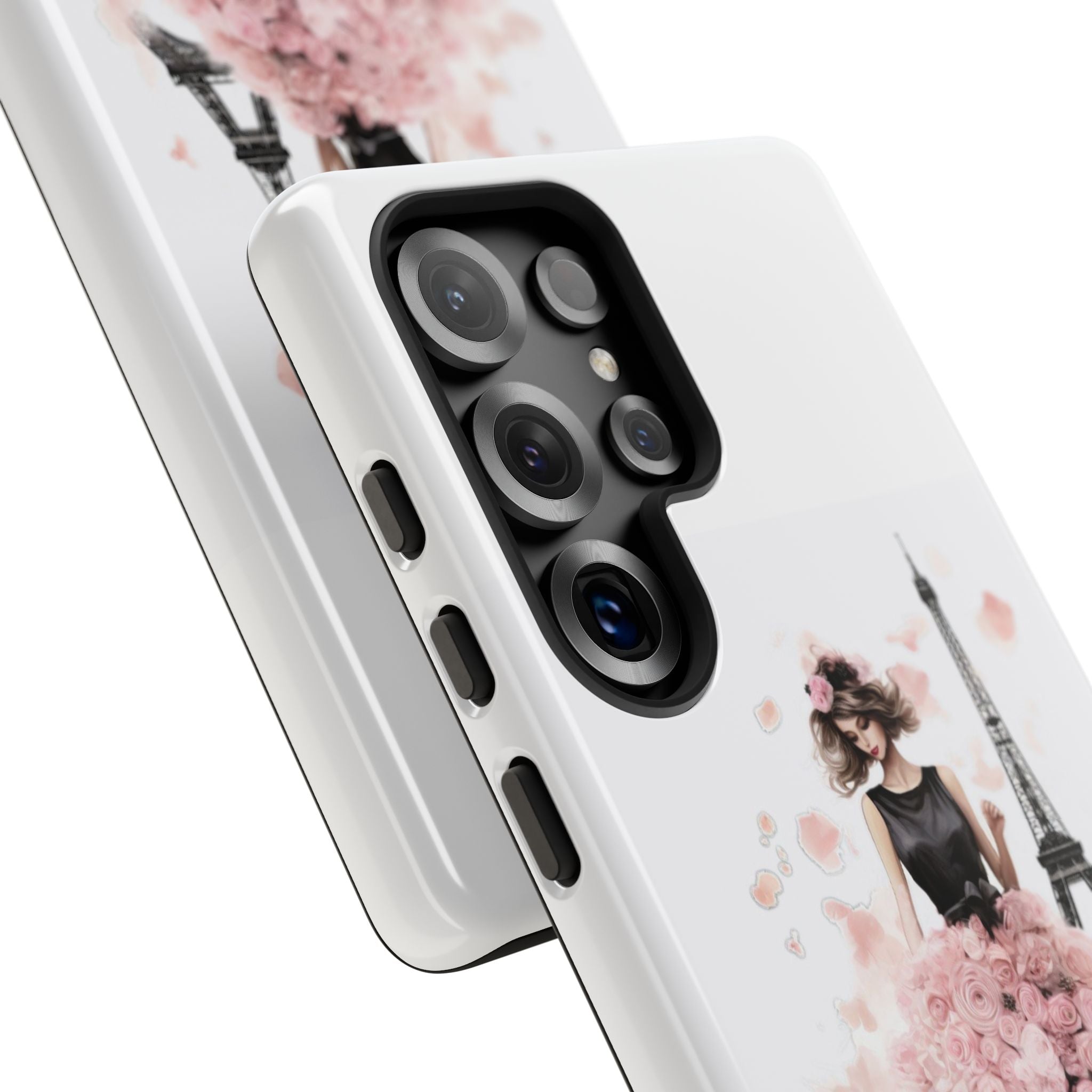 Paris Fashion Girl Phone Case | Tough Case Printify