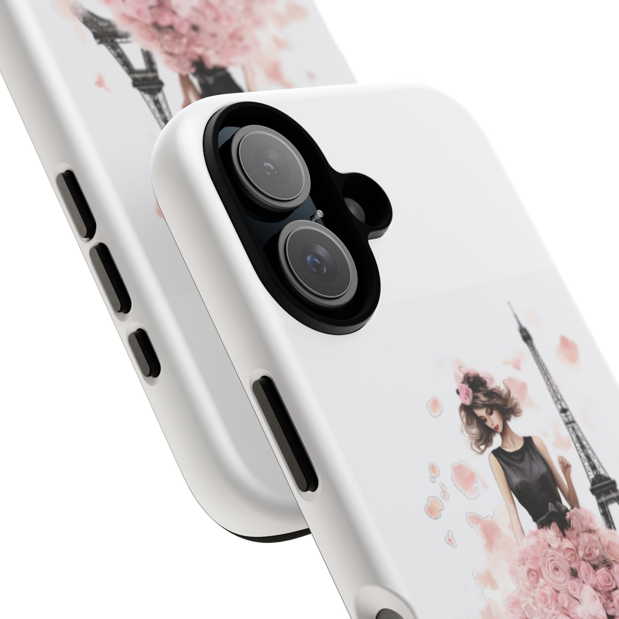 Paris Fashion Girl Phone Case | Tough Case Printify