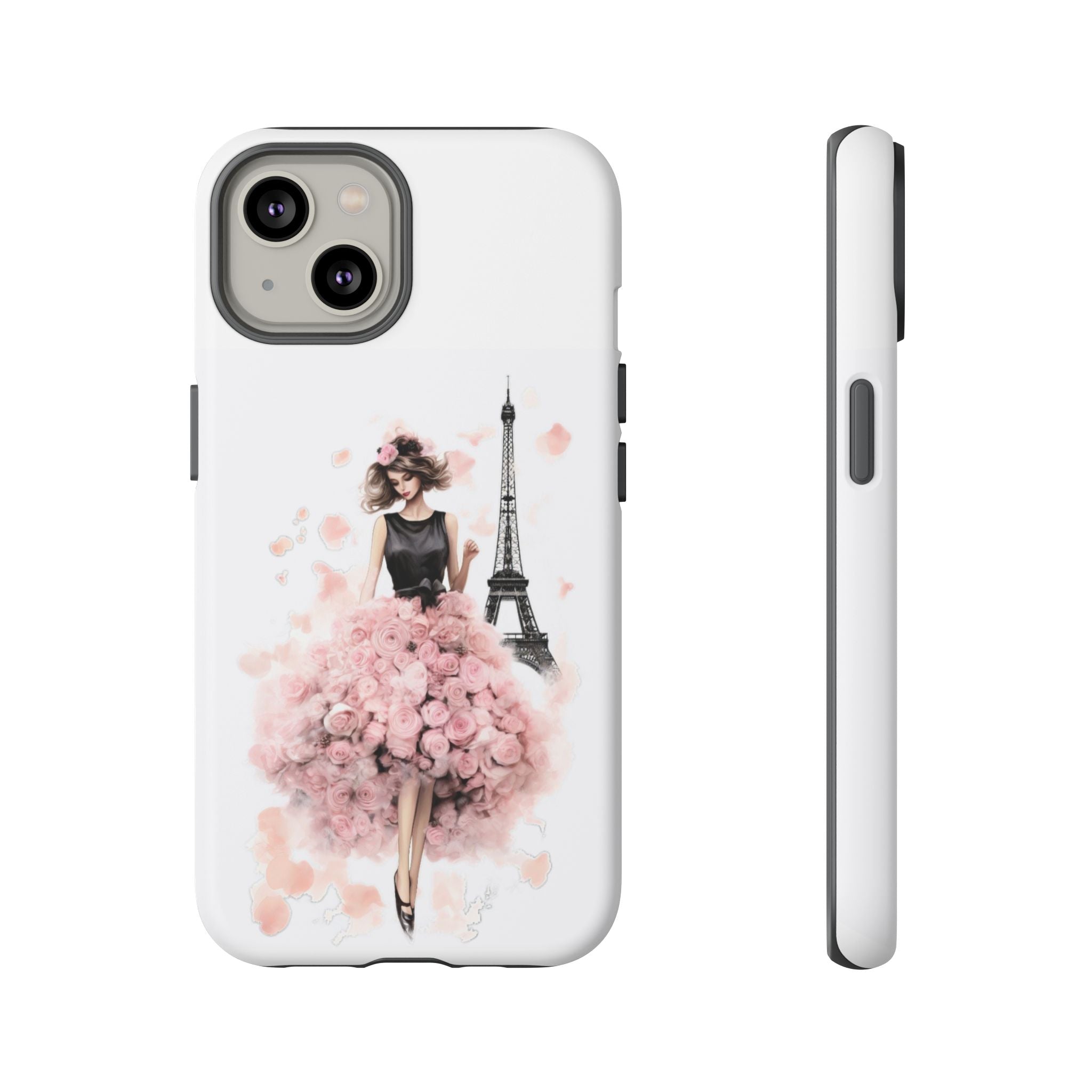 Paris Fashion Girl Phone Case | Tough Case Printify