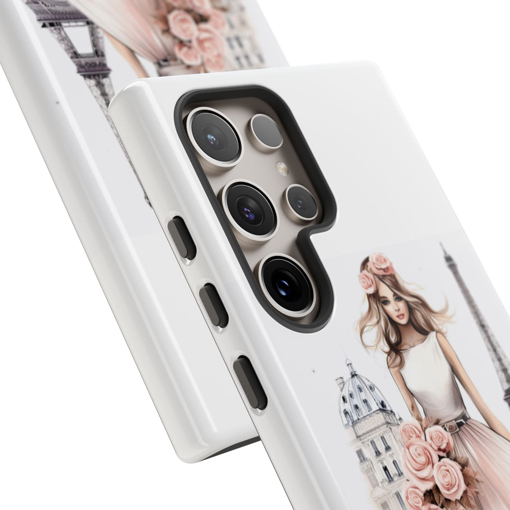 Parisian Ballerina Bouquet phone case | Tough Cases Printify