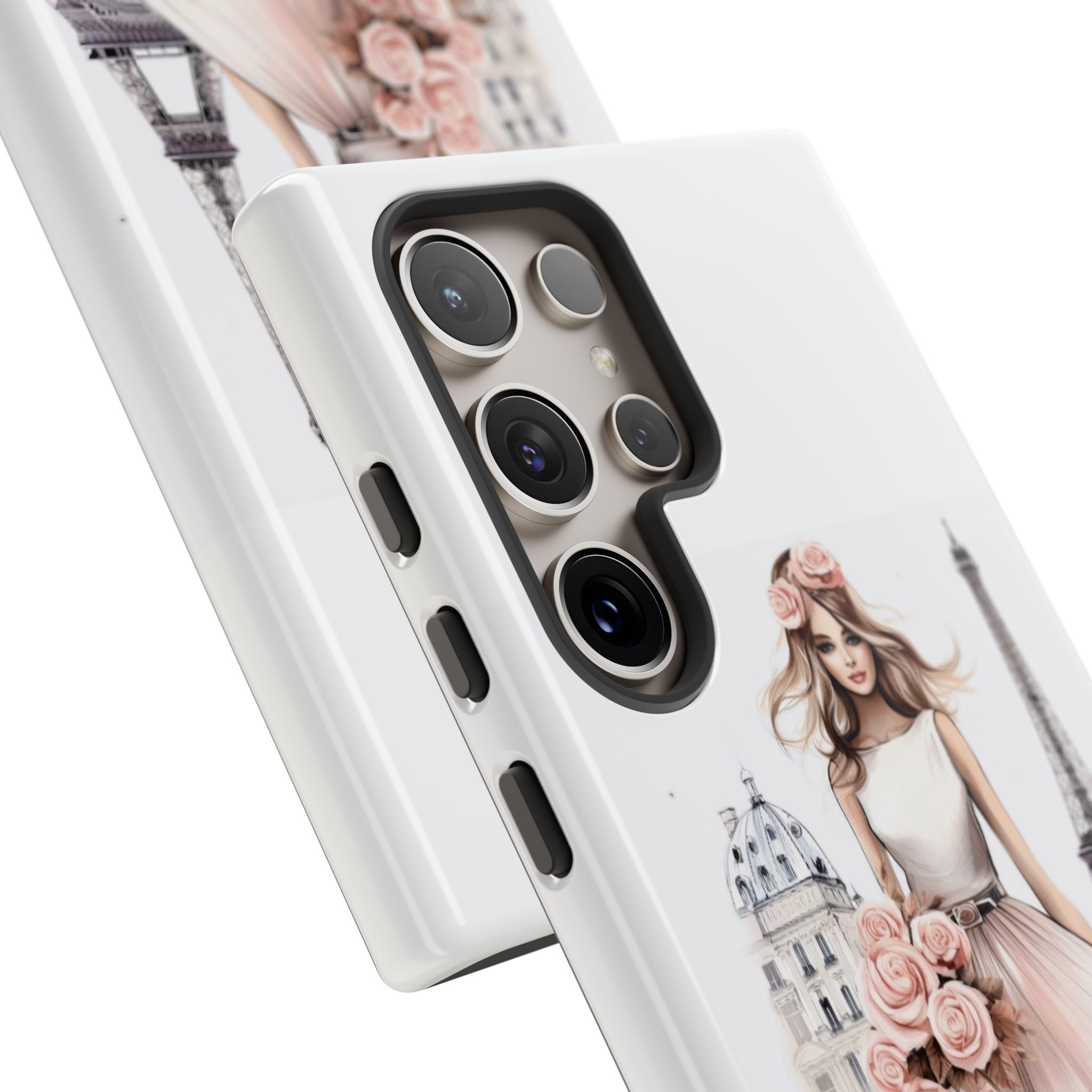 Parisian Ballerina Bouquet phone case | Tough Cases Printify