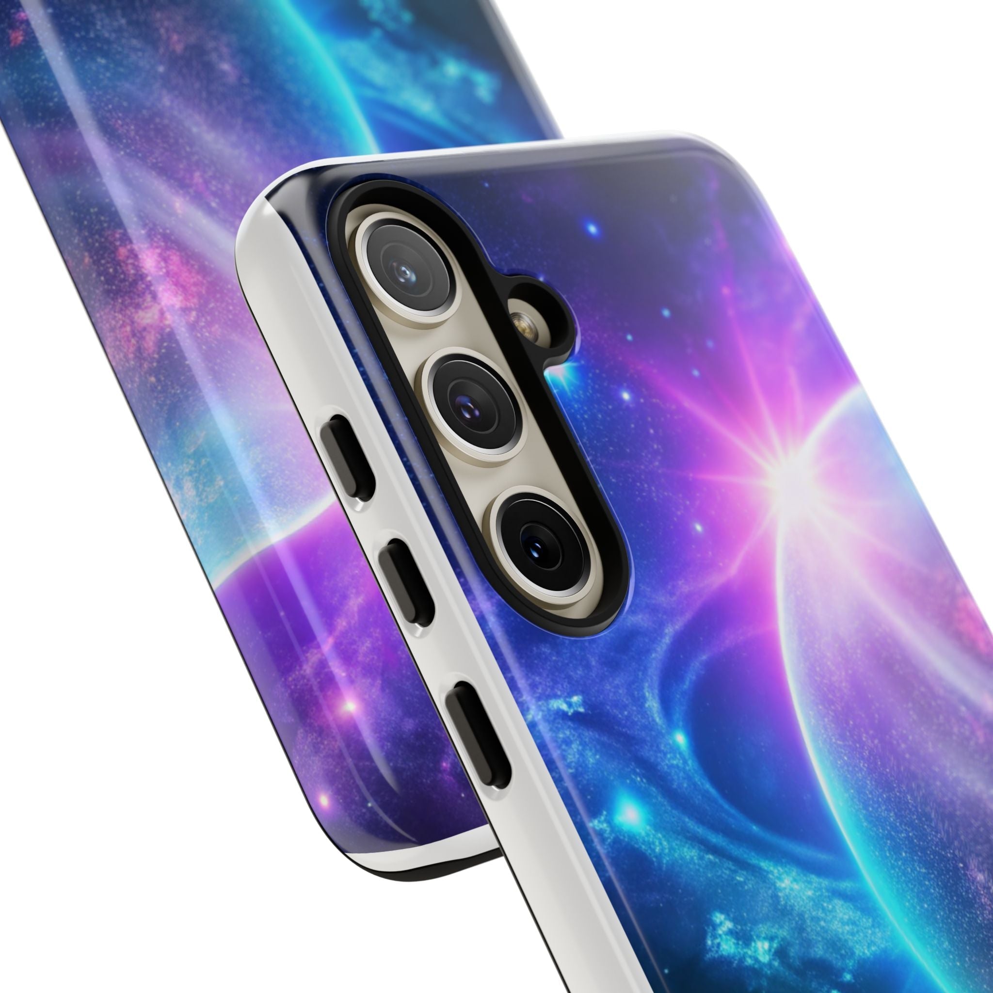 Galaxy Nebula Space Phone Case | Planet Sparkle Tough Case Printify