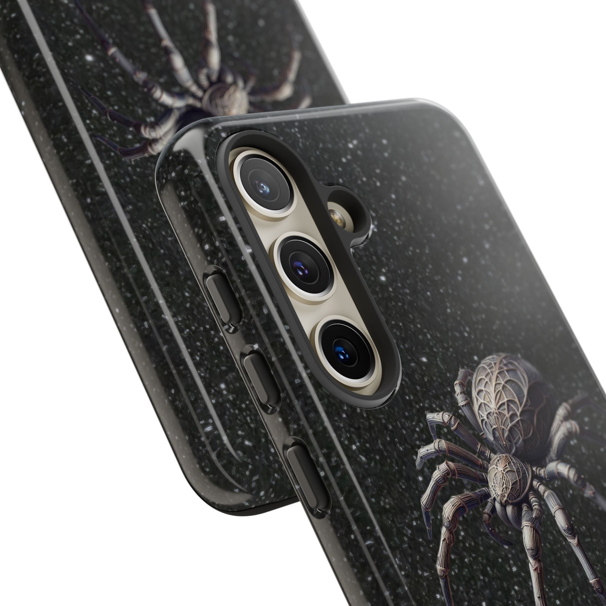 Spider Night Tough Phone Case — Dark Space Tarantula iPhone Cover Printify