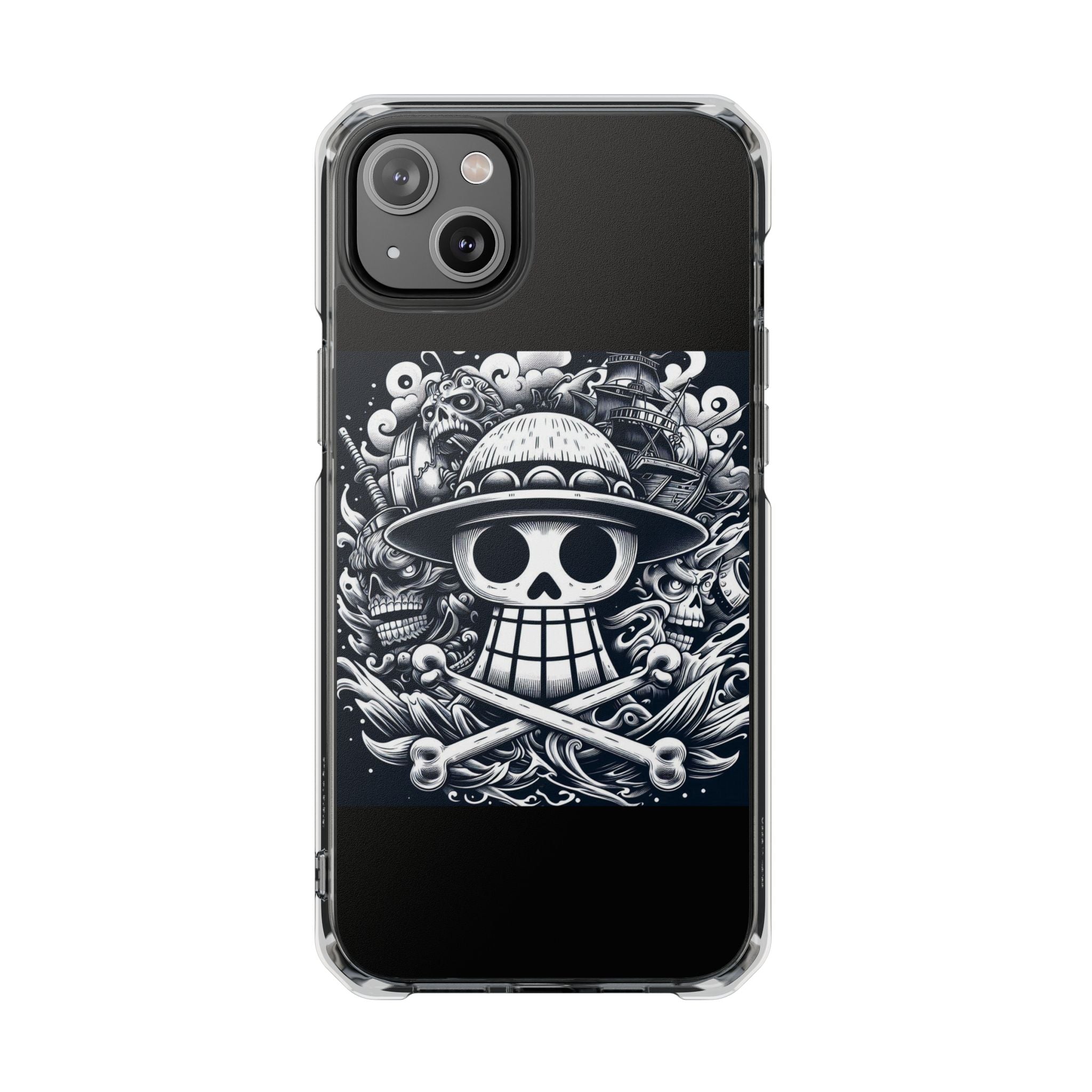 One Piece Case | Magnetic Clear Impact Case Printify