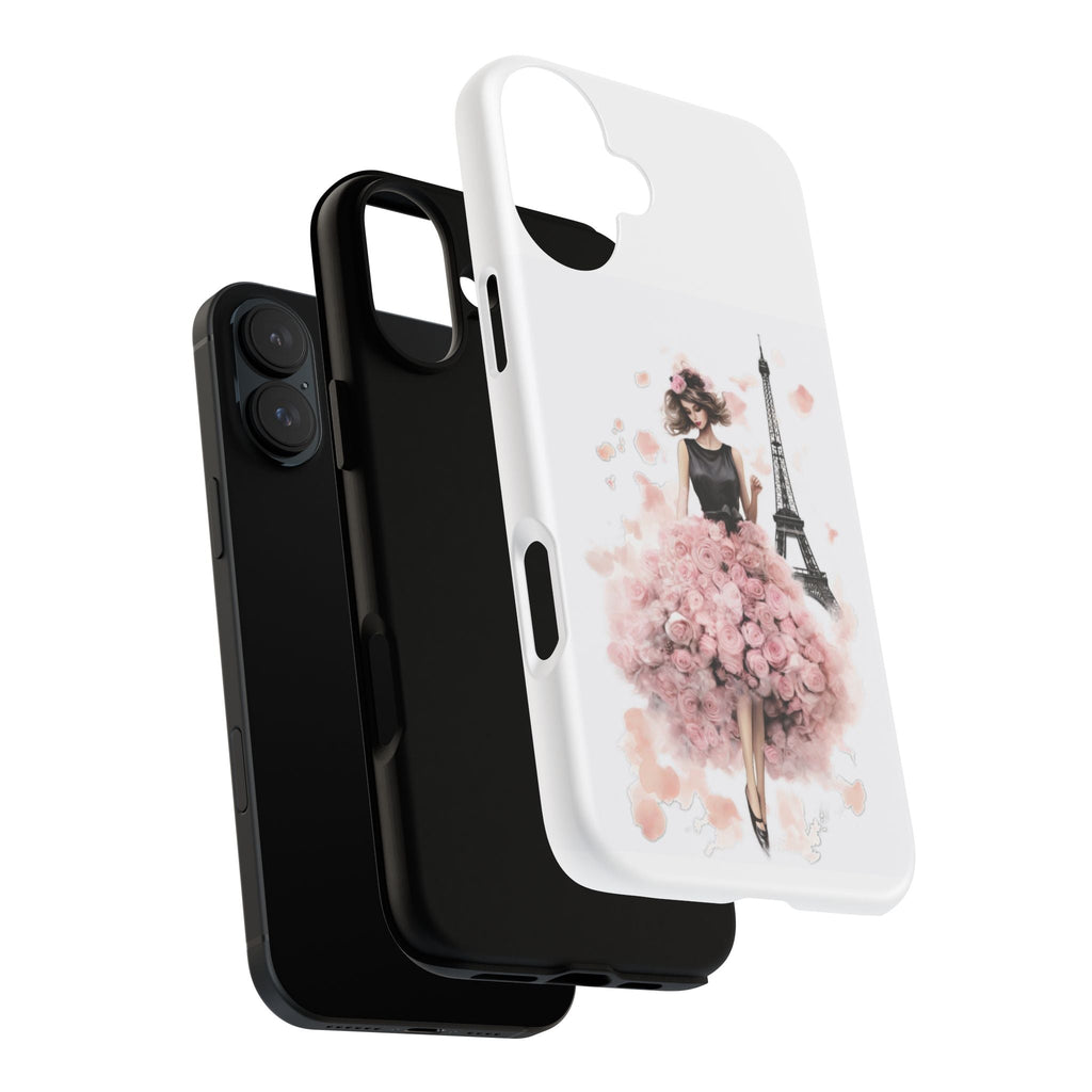 Paris Fashion Girl Phone Case | Tough Case Printify