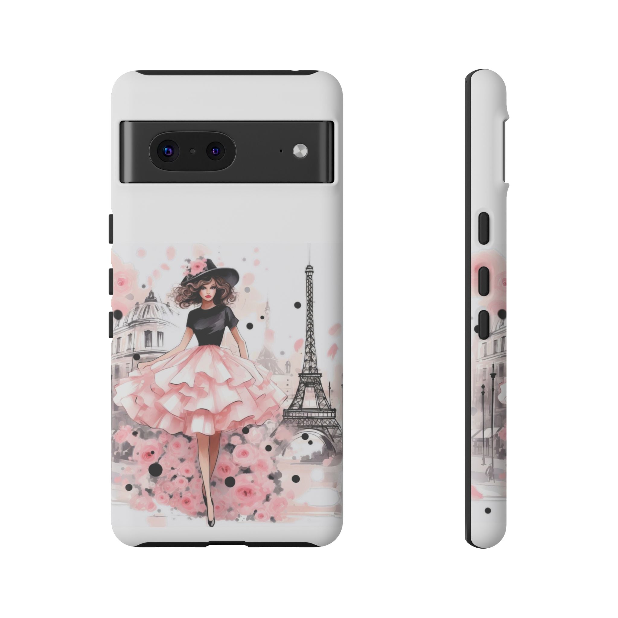 Paris Fashion Illustration Phone Case | Tough Case Printify