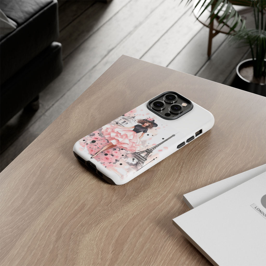 Paris Fashion Illustration Phone Case | Tough Case Printify