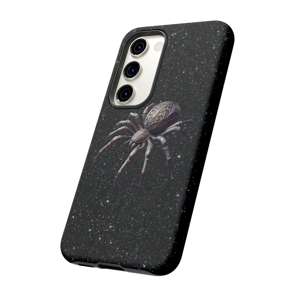 Spider Night Tough Phone Case — Dark Space Tarantula iPhone Cover Printify