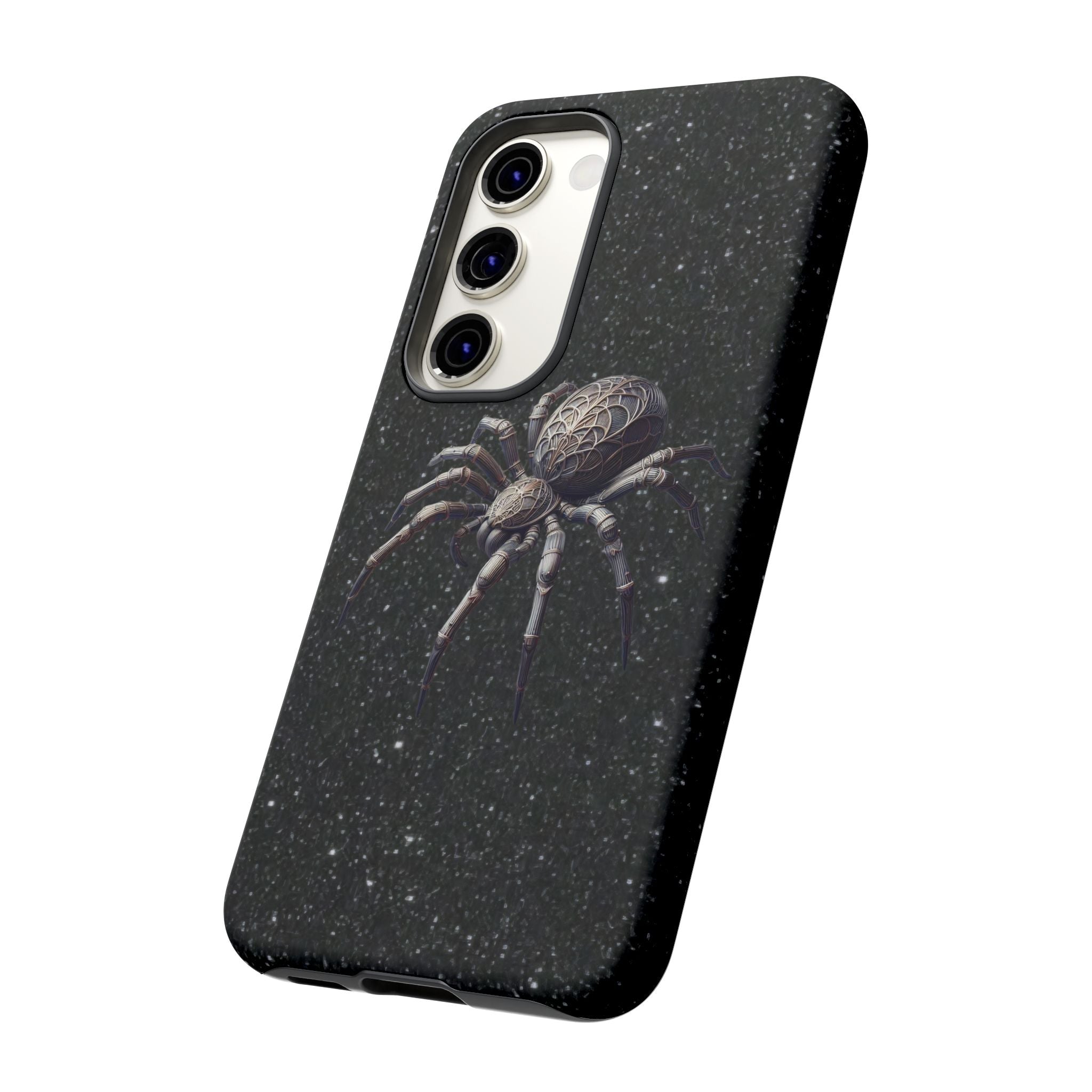 Spider Night Tough Phone Case — Dark Space Tarantula iPhone Cover Printify