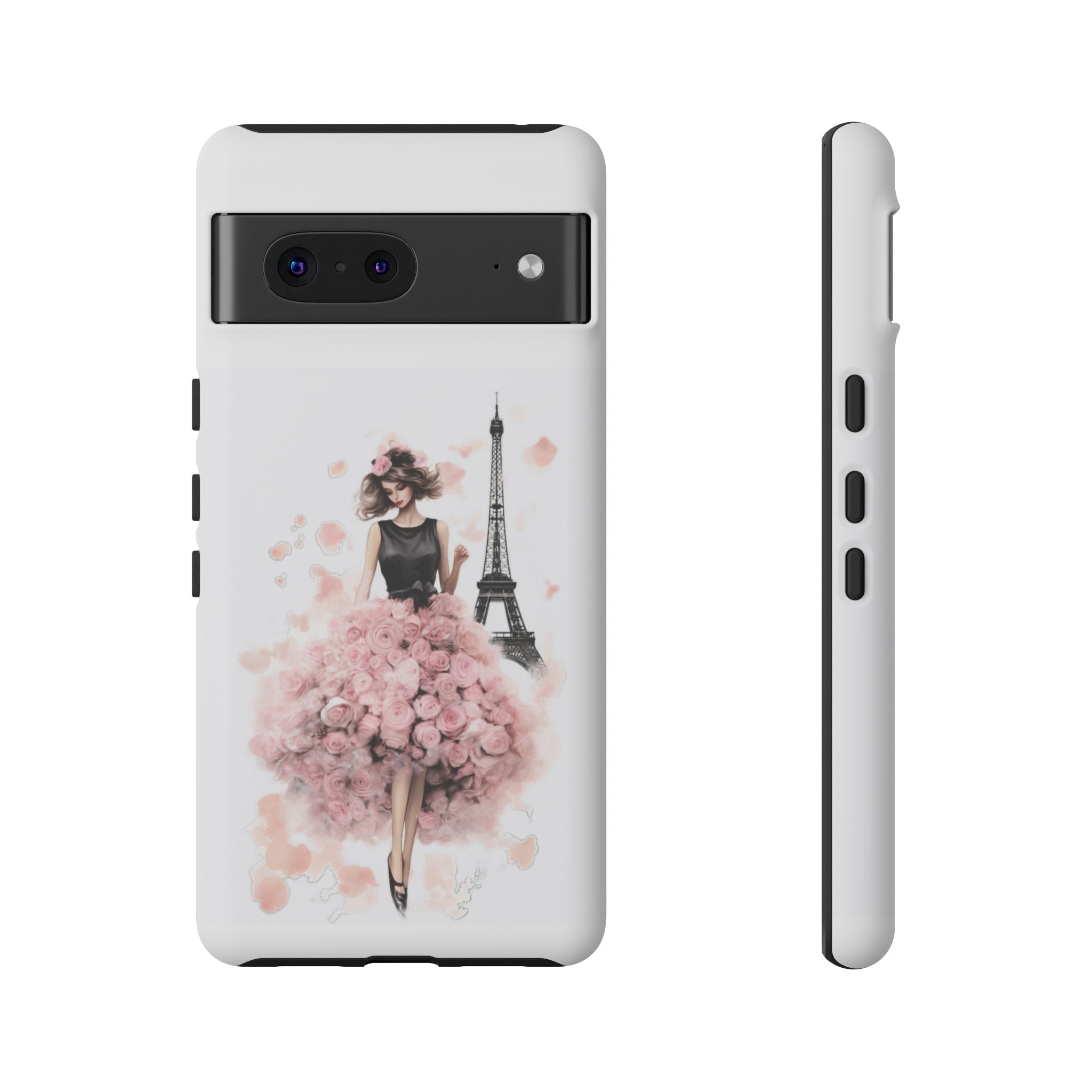 Paris Fashion Girl Phone Case | Tough Case Printify