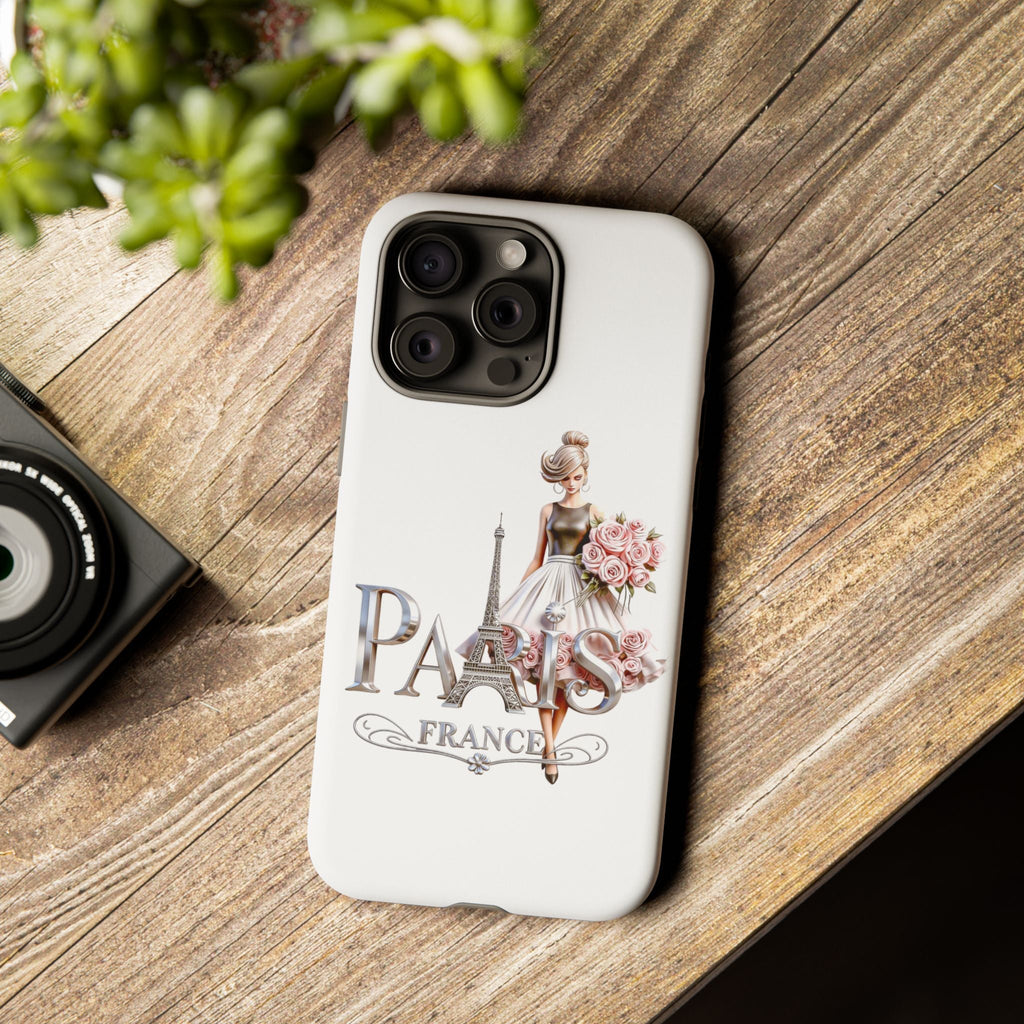 Phone Case | Eiffel Tower Floral Fashion Design Printify
