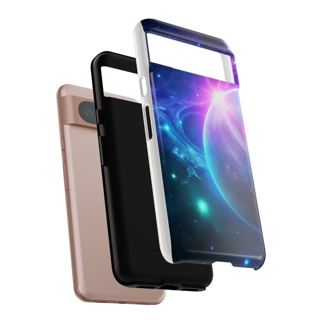 Galaxy Nebula Space Phone Case | Planet Sparkle Tough Case Printify