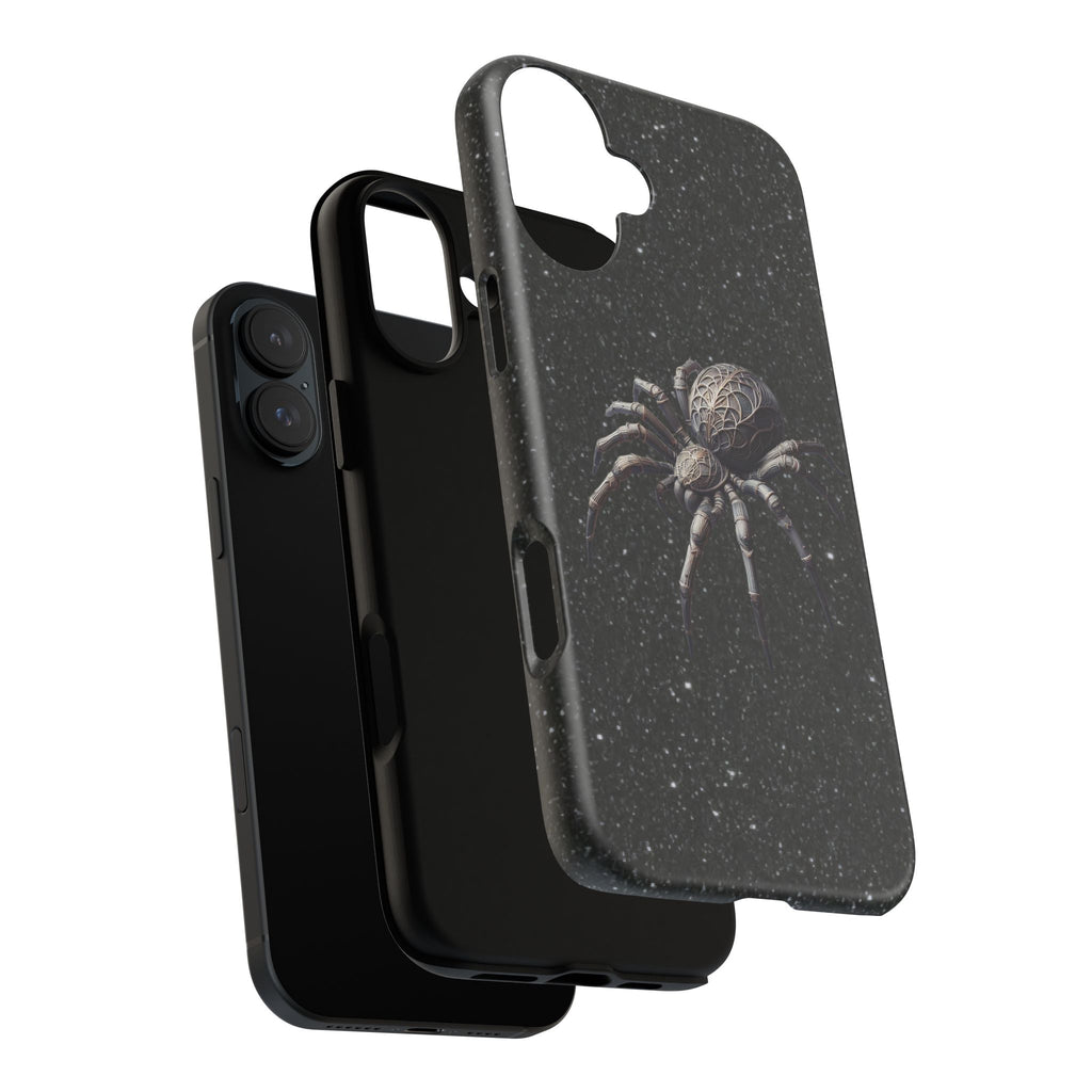Spider Night Tough Phone Case — Dark Space Tarantula iPhone Cover Printify