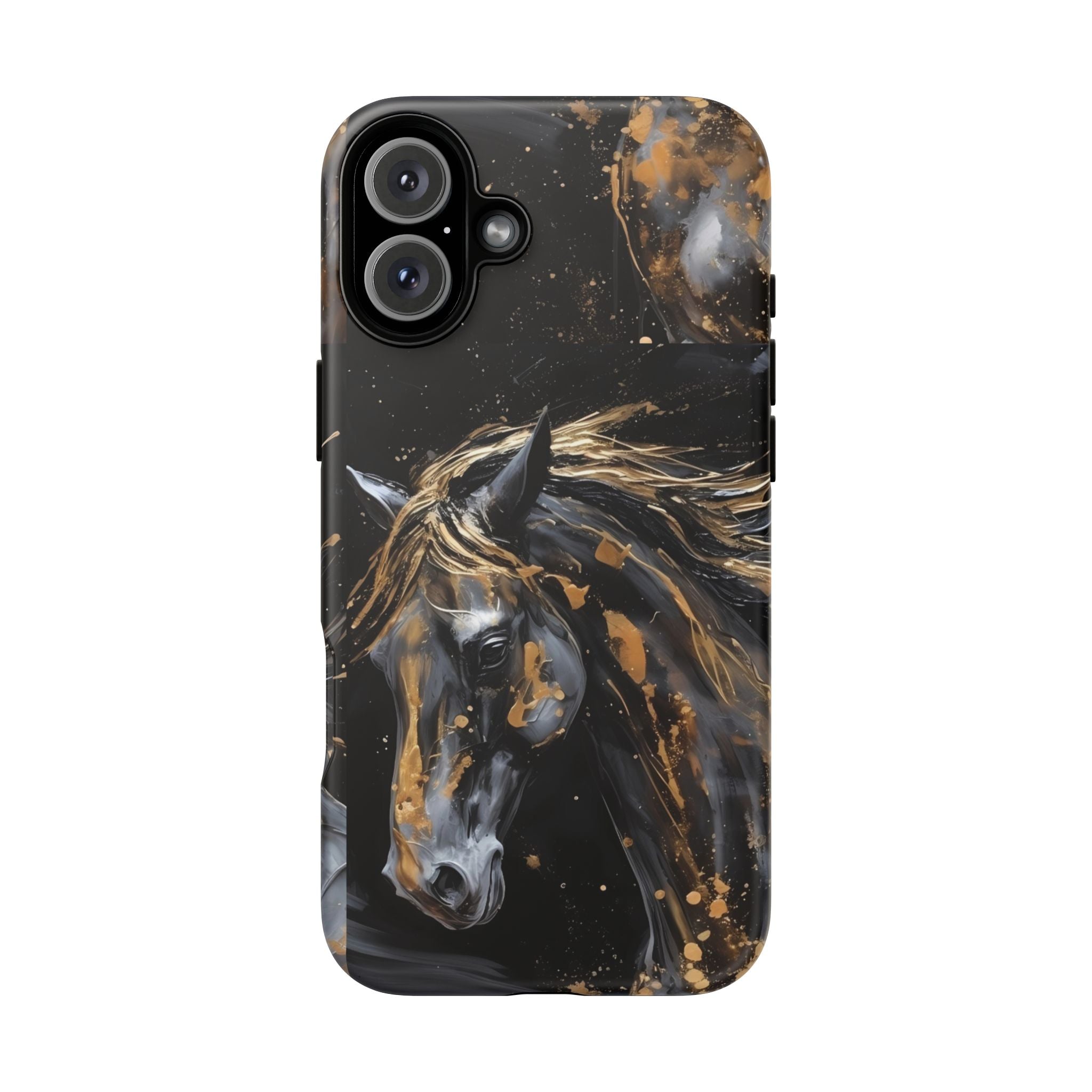 Golden Paint Horse Phone Case | Tough Case Printify