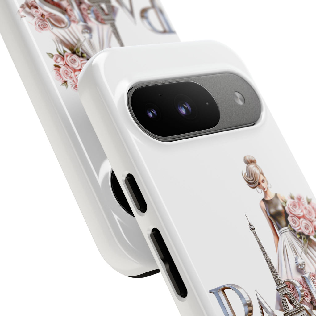 Phone Case | Eiffel Tower Floral Fashion Design Printify