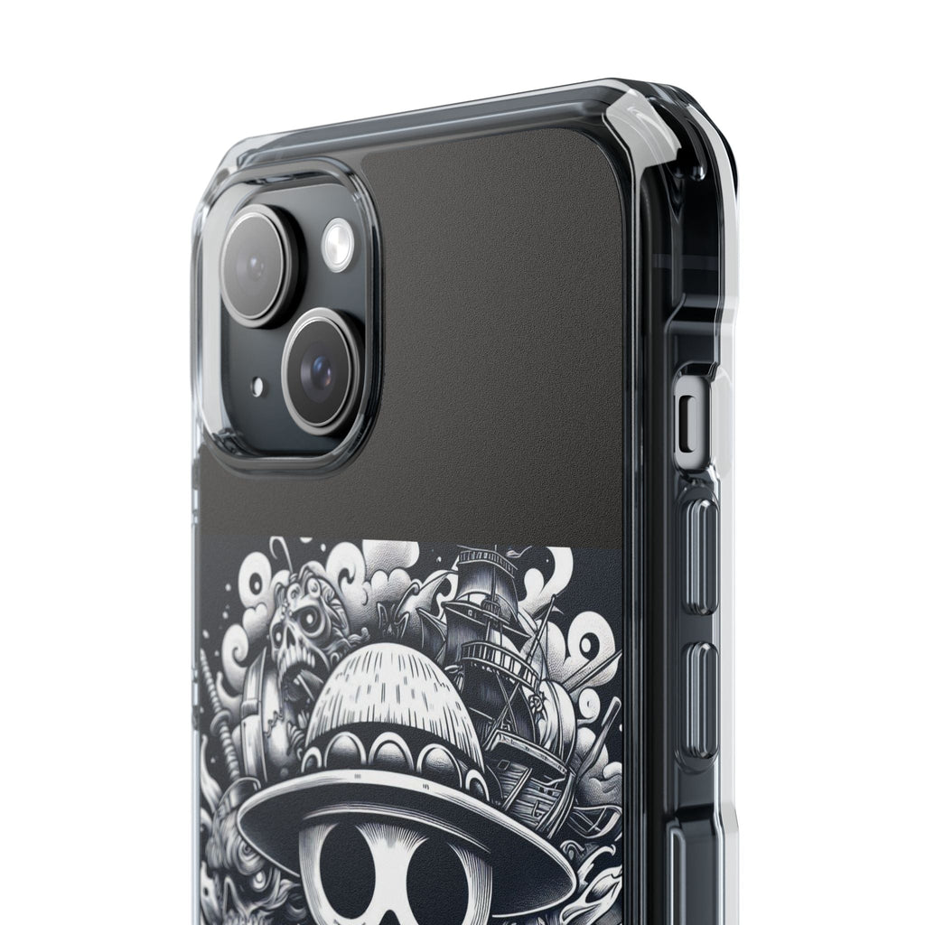 One Piece Case | Magnetic Clear Impact Case Printify