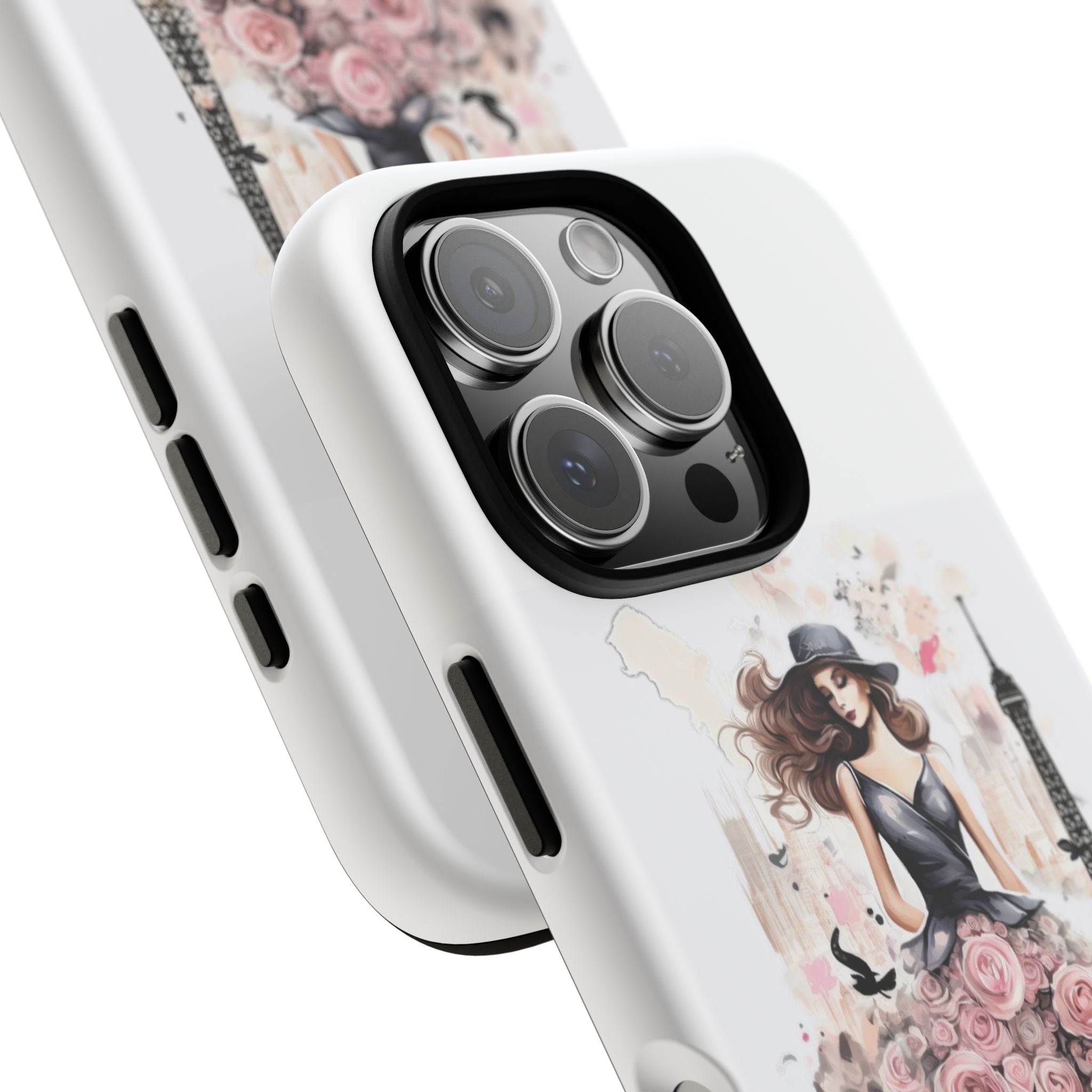 Parisian Rose Dress phone case | iPhone & Samsung slim protective case Printify